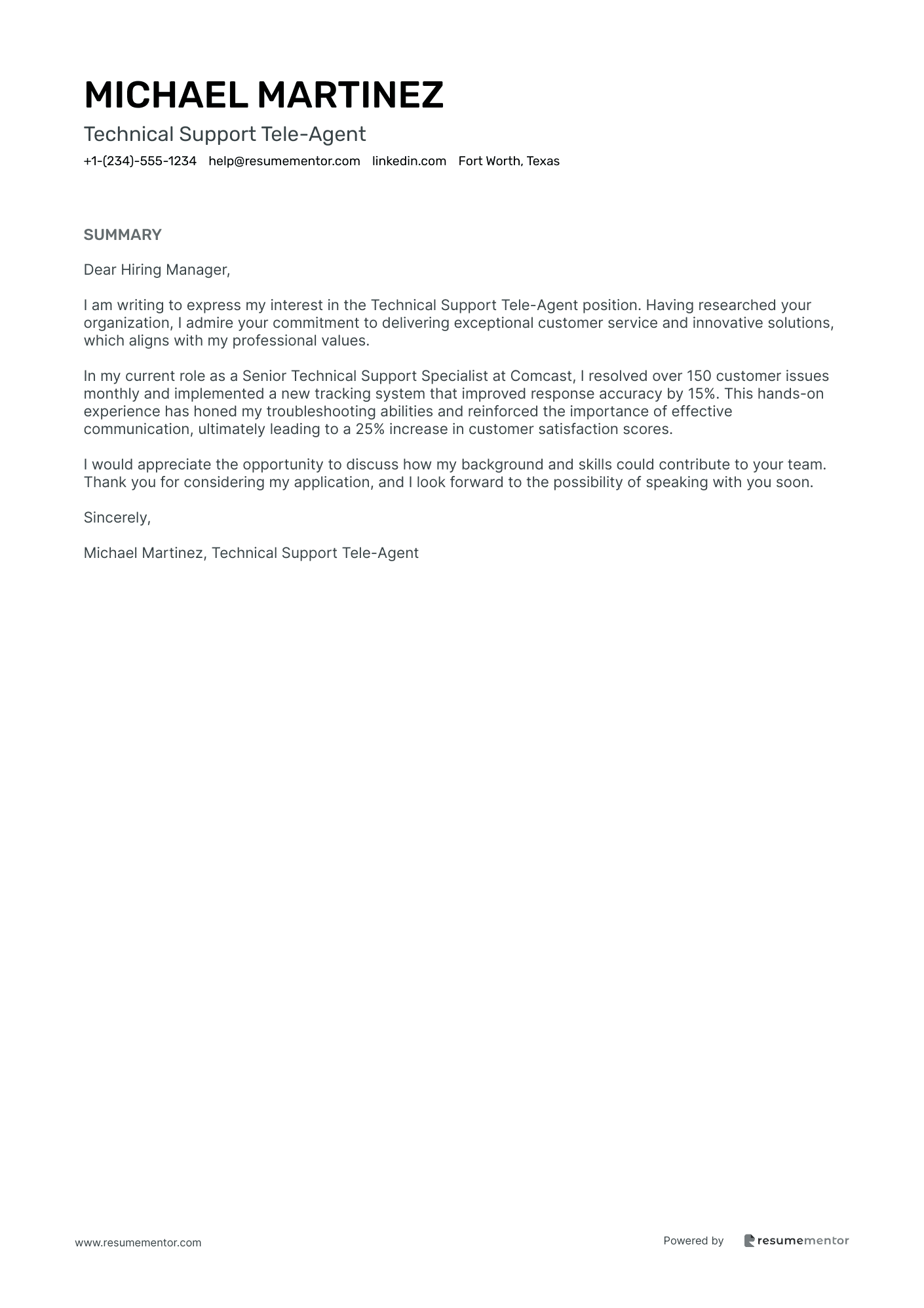 Technical Support Tele Agent