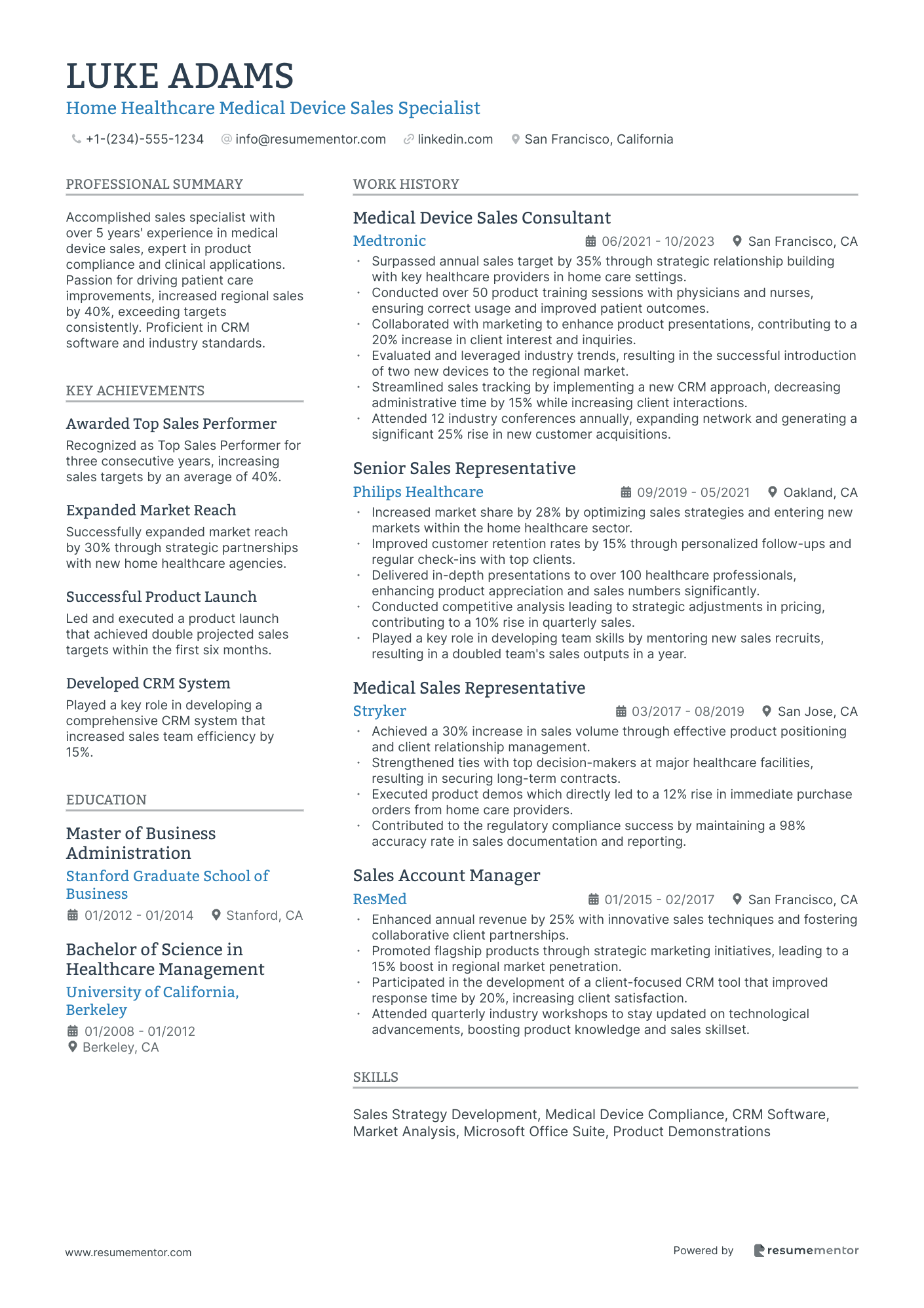 Home Healthcare Medical Device Sales Specialist