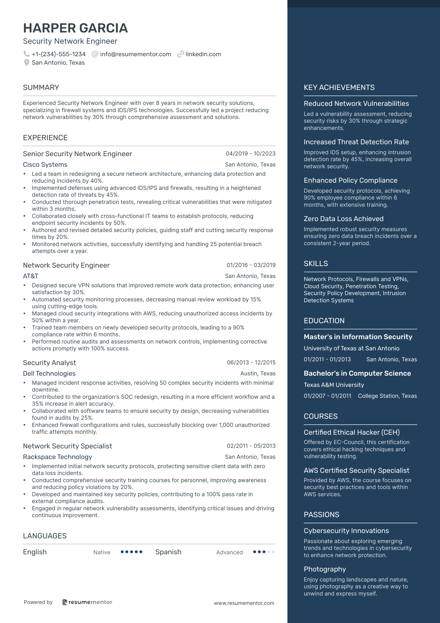 Security Network Engineer