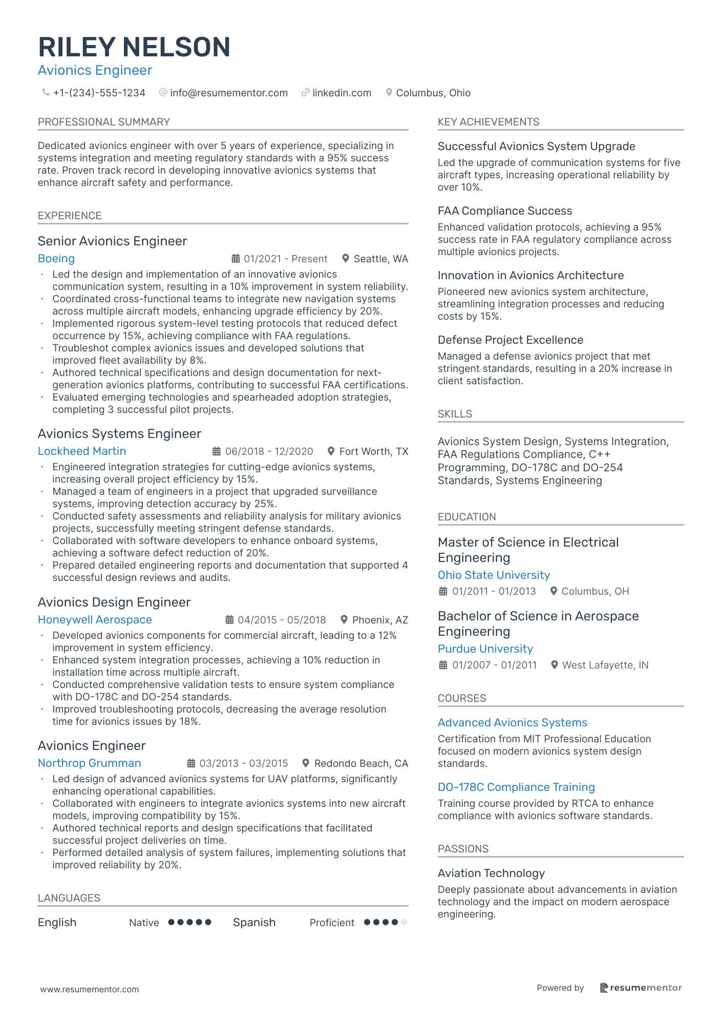 Avionics Engineer