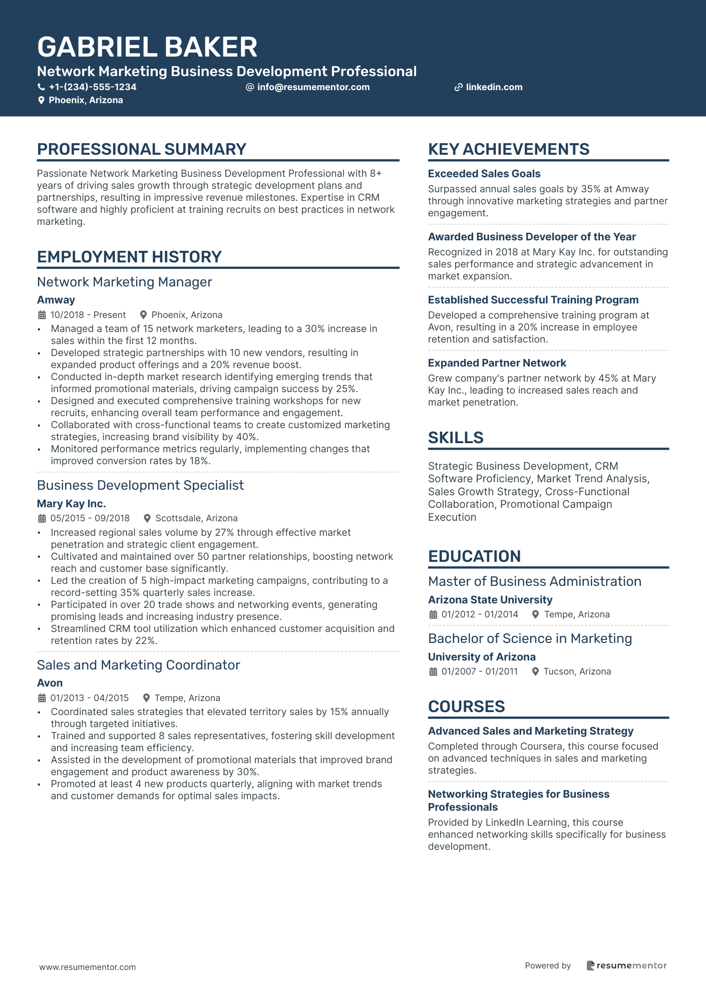 Network Marketing Business Development Professional