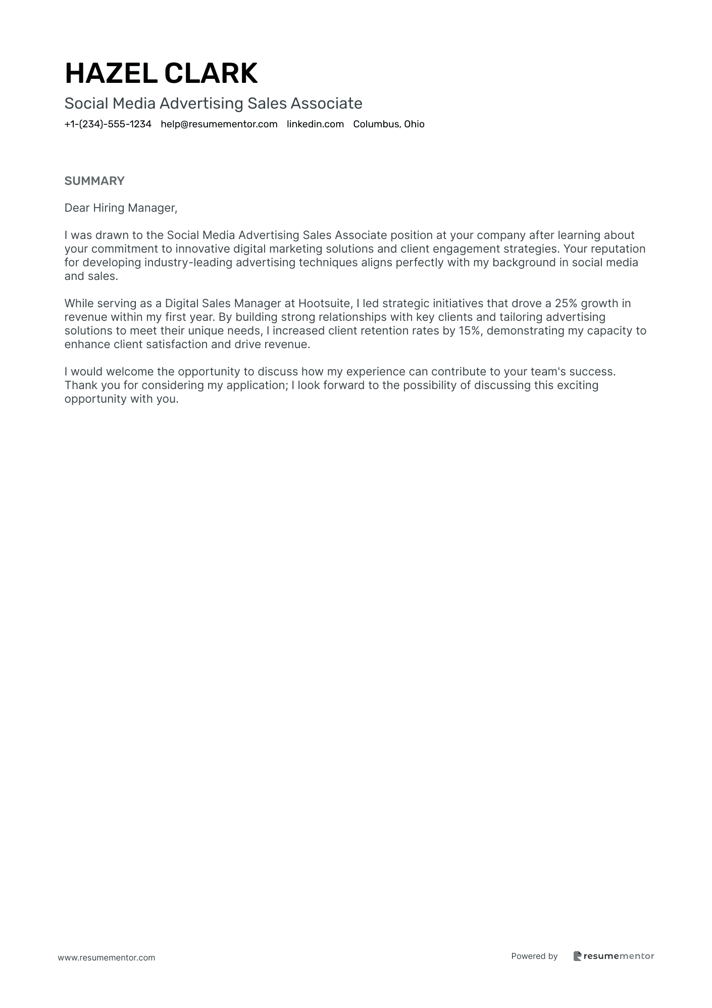 Social Media Advertising Sales Associate