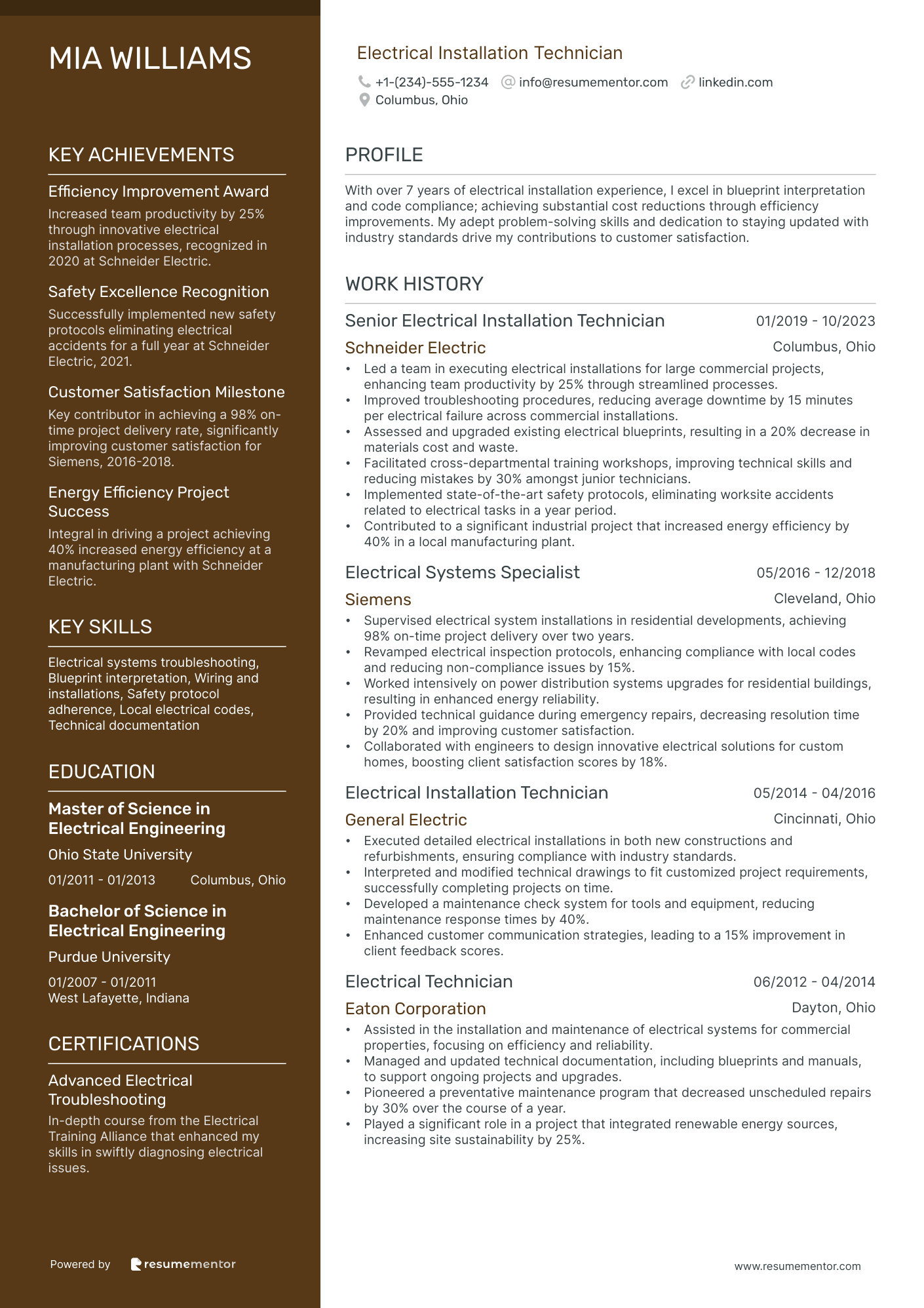Electrical Installation Technician