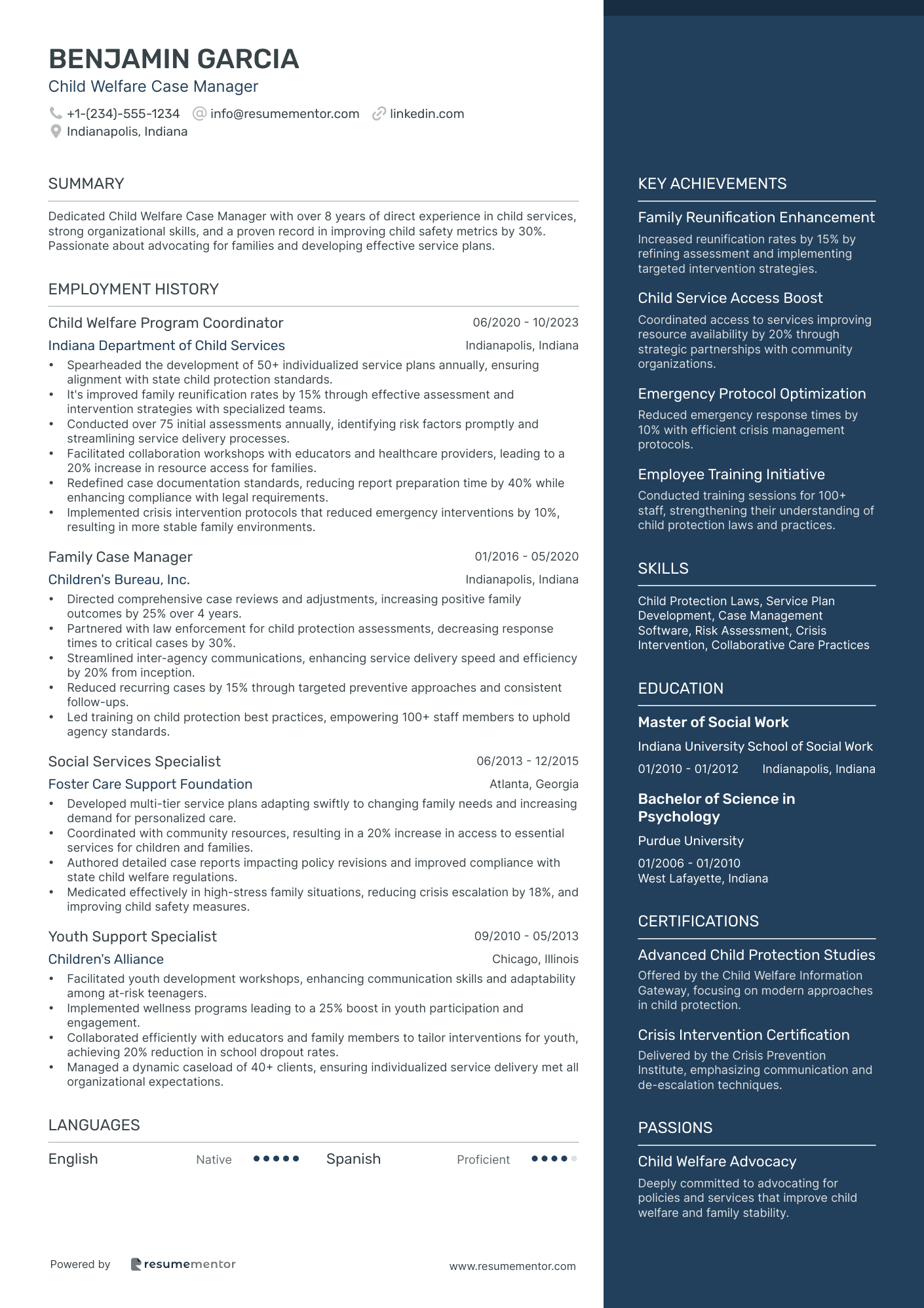 Child Welfare Case Manager