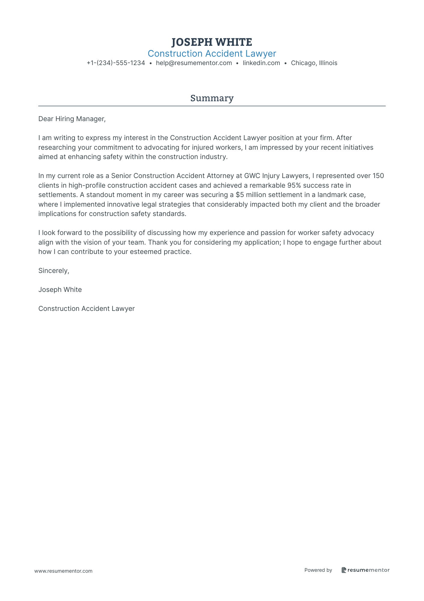 Construction Accident Lawyer
