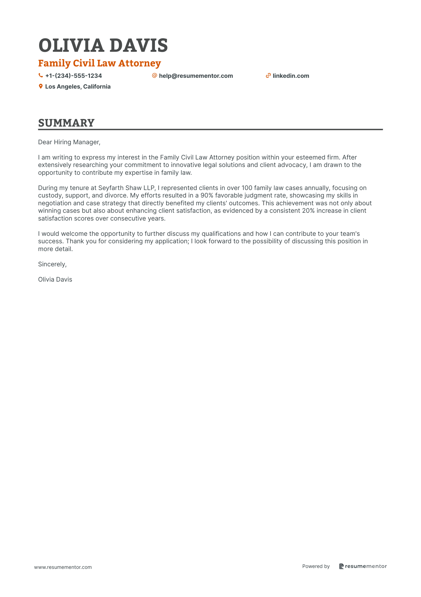 Family Civil Law Attorney