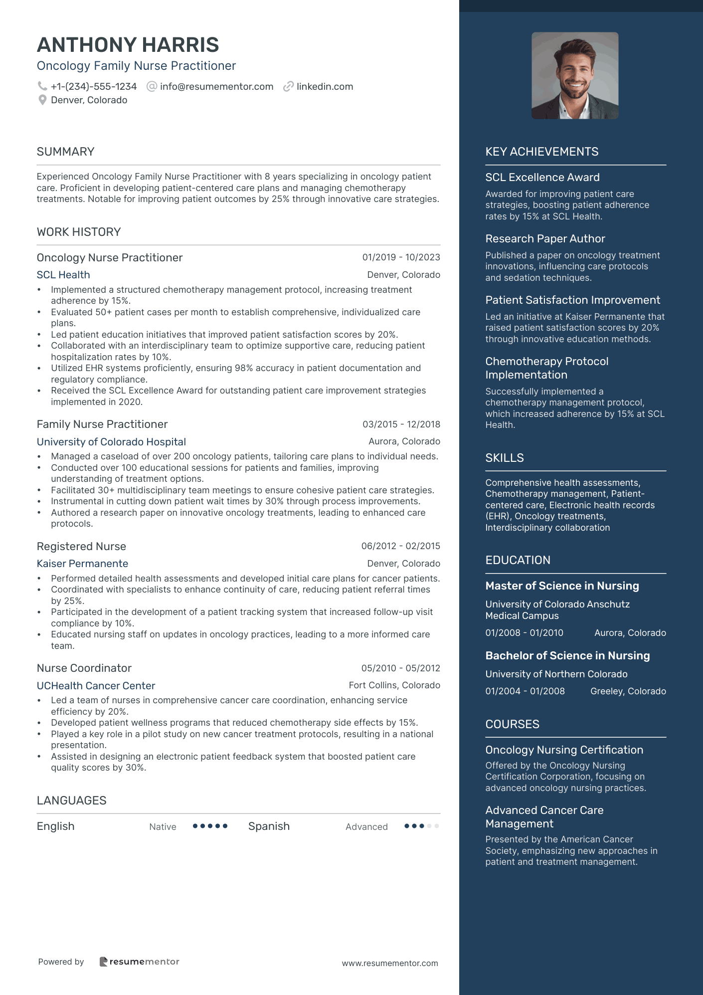 Oncology Family Nurse Practitioner