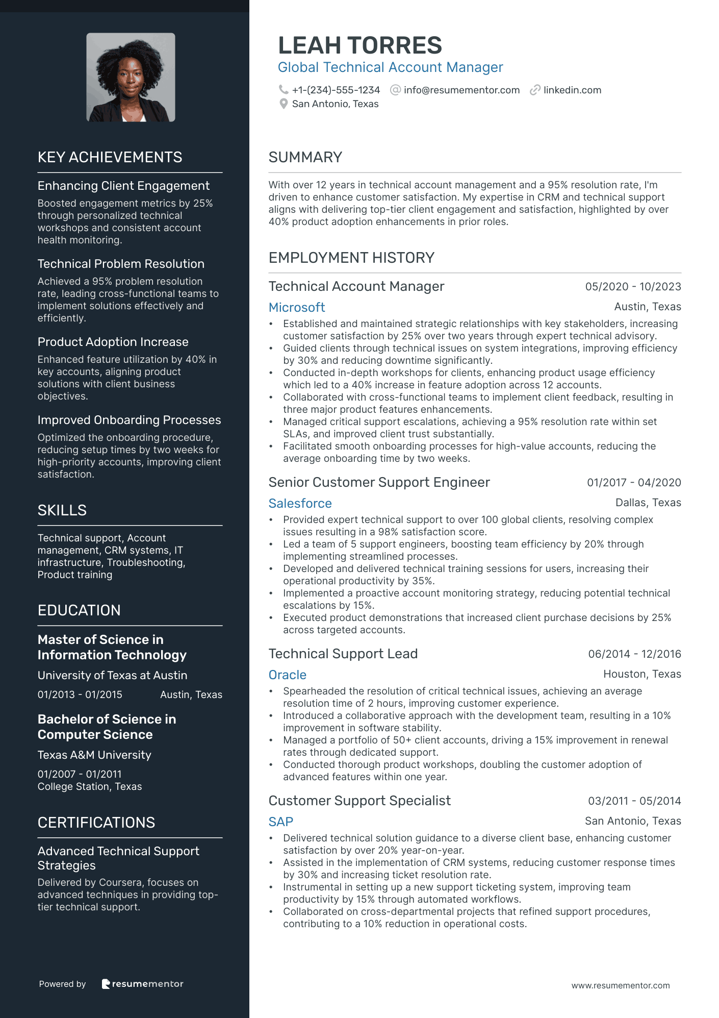 Global Technical Account Manager