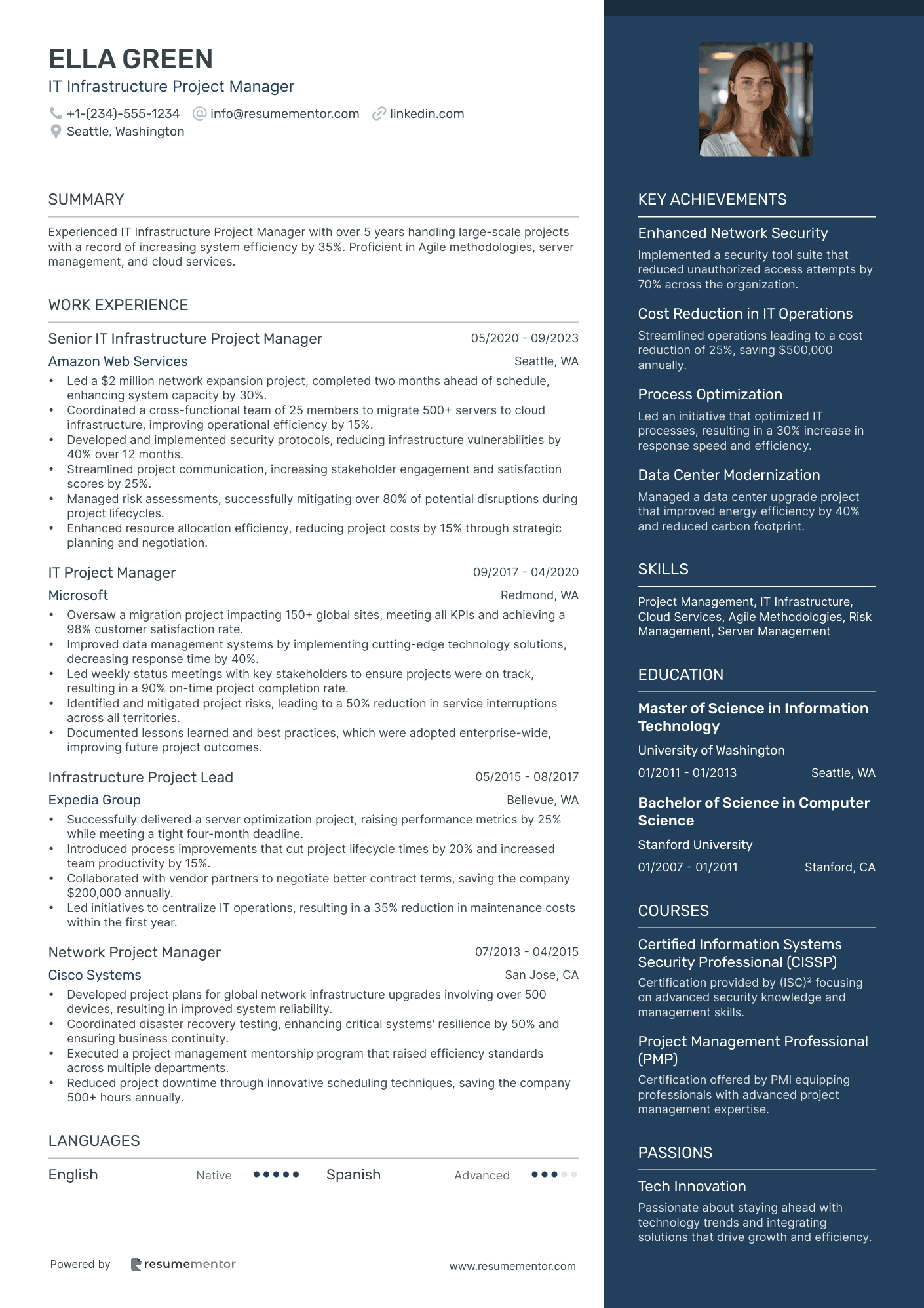 IT Infrastructure Project Manager
