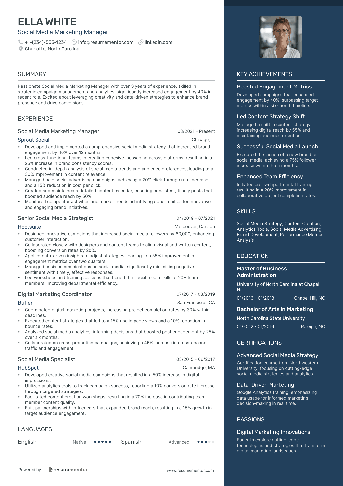 Social Media Marketing Manager