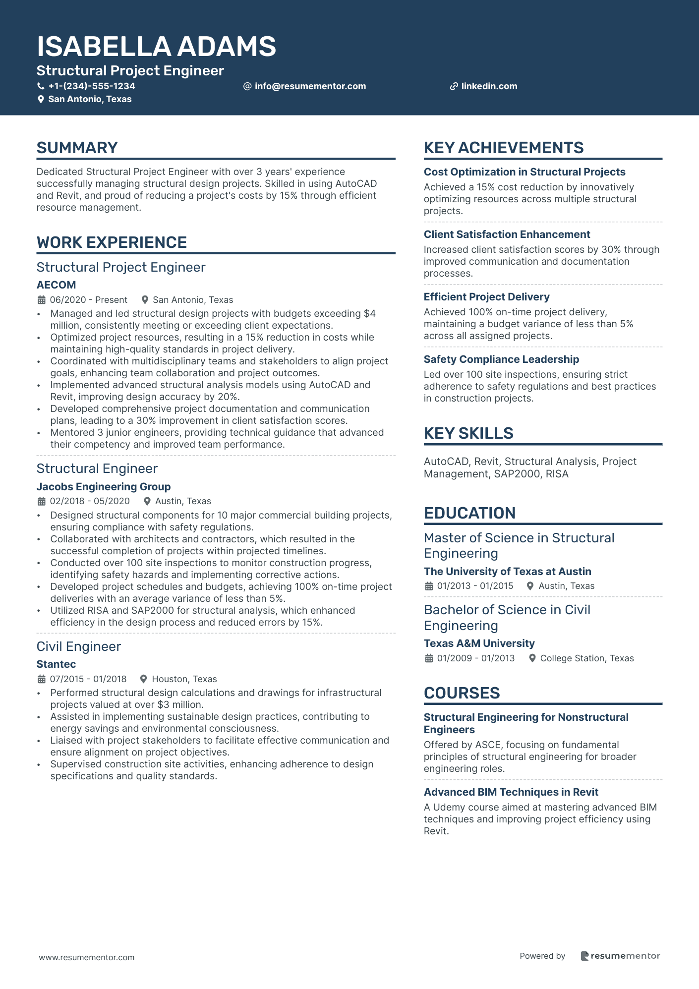Structural Project Engineer