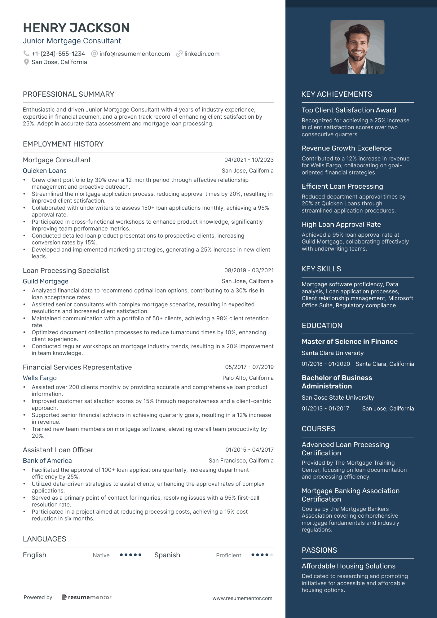 Junior Mortgage Consultant