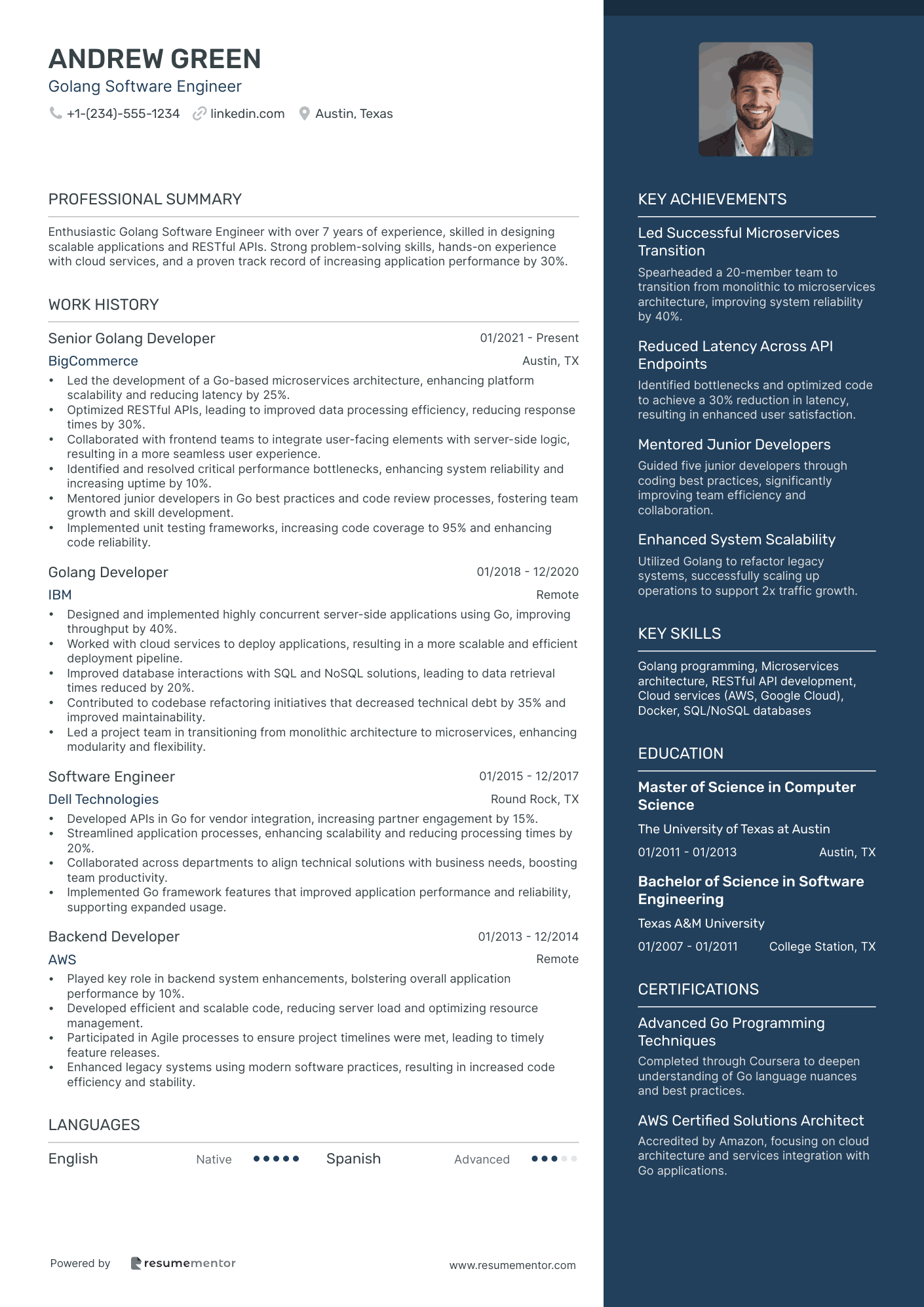 Golang Software Engineer
