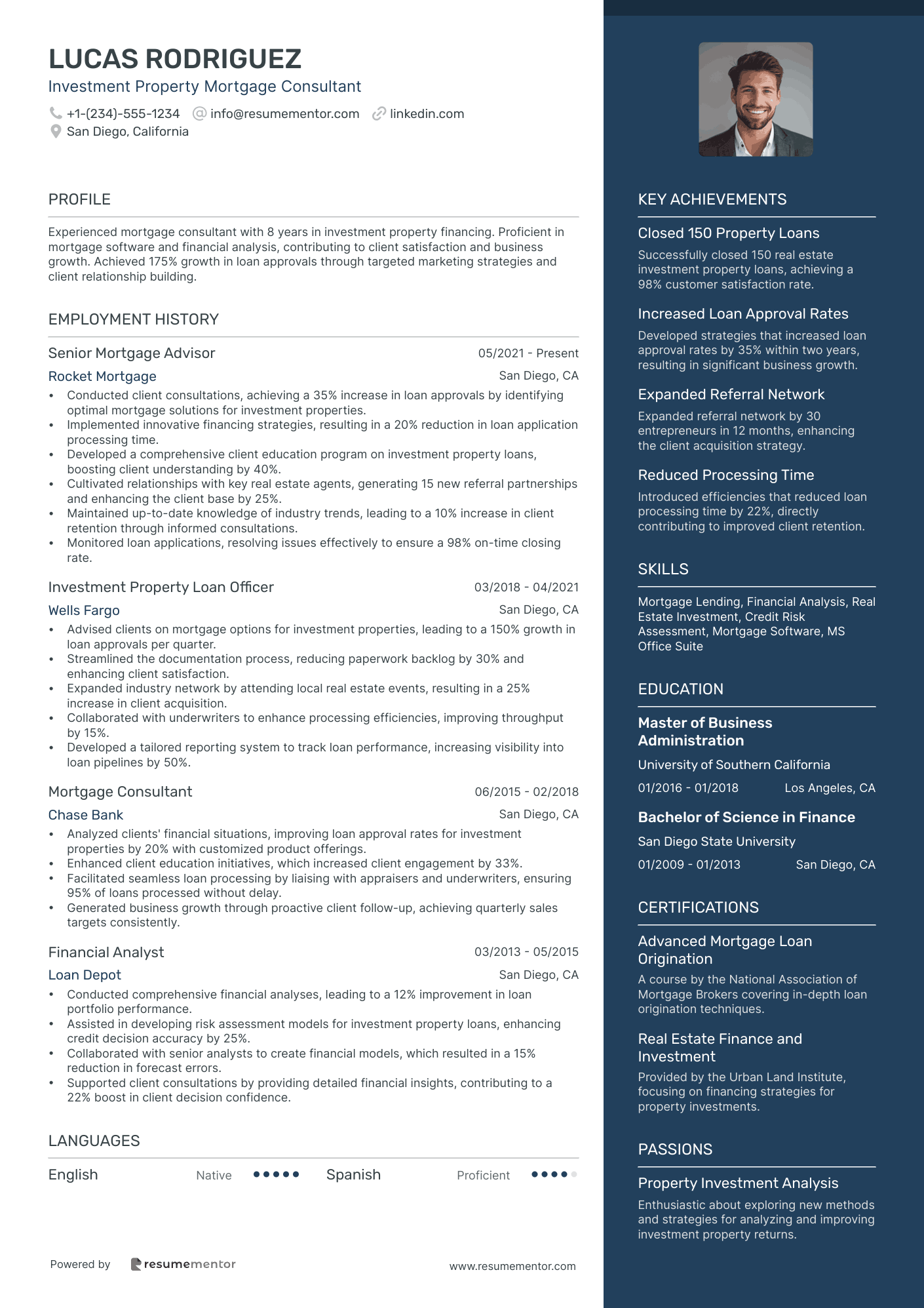 Investment Property Mortgage Consultant