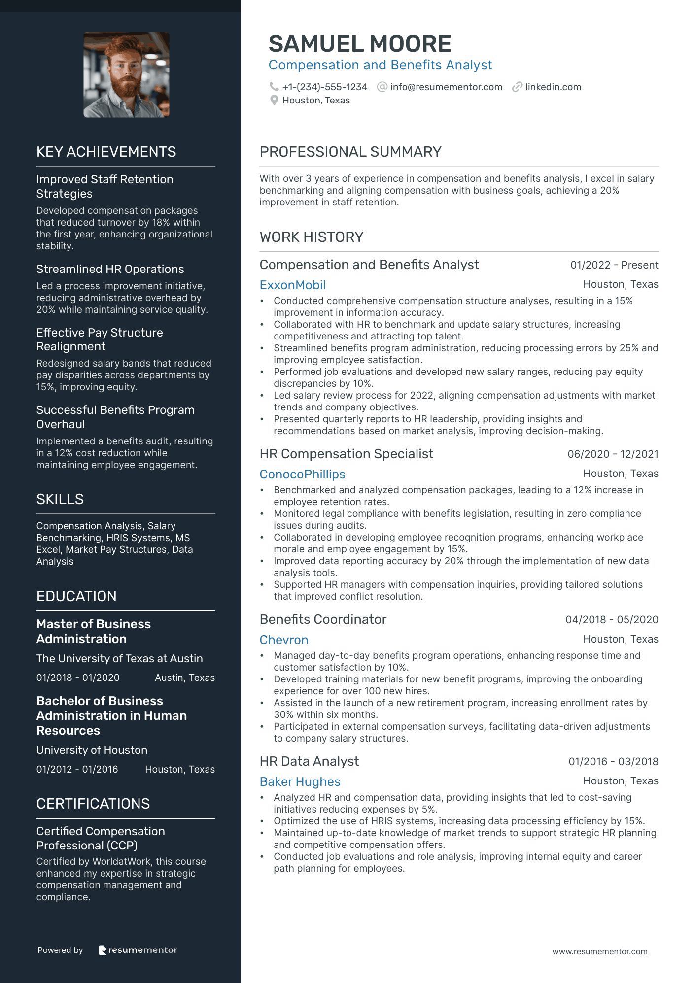 Compensation and Benefits Analyst