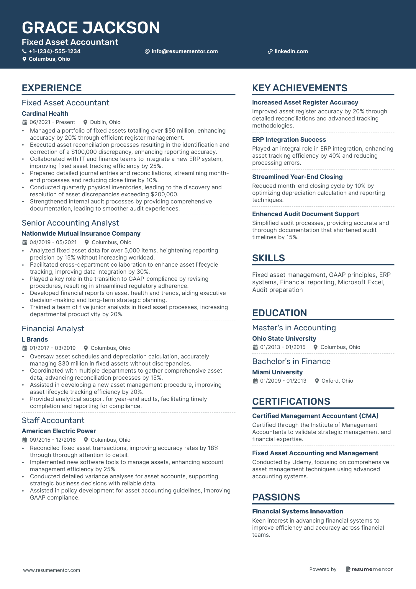 Fixed Asset Accountant