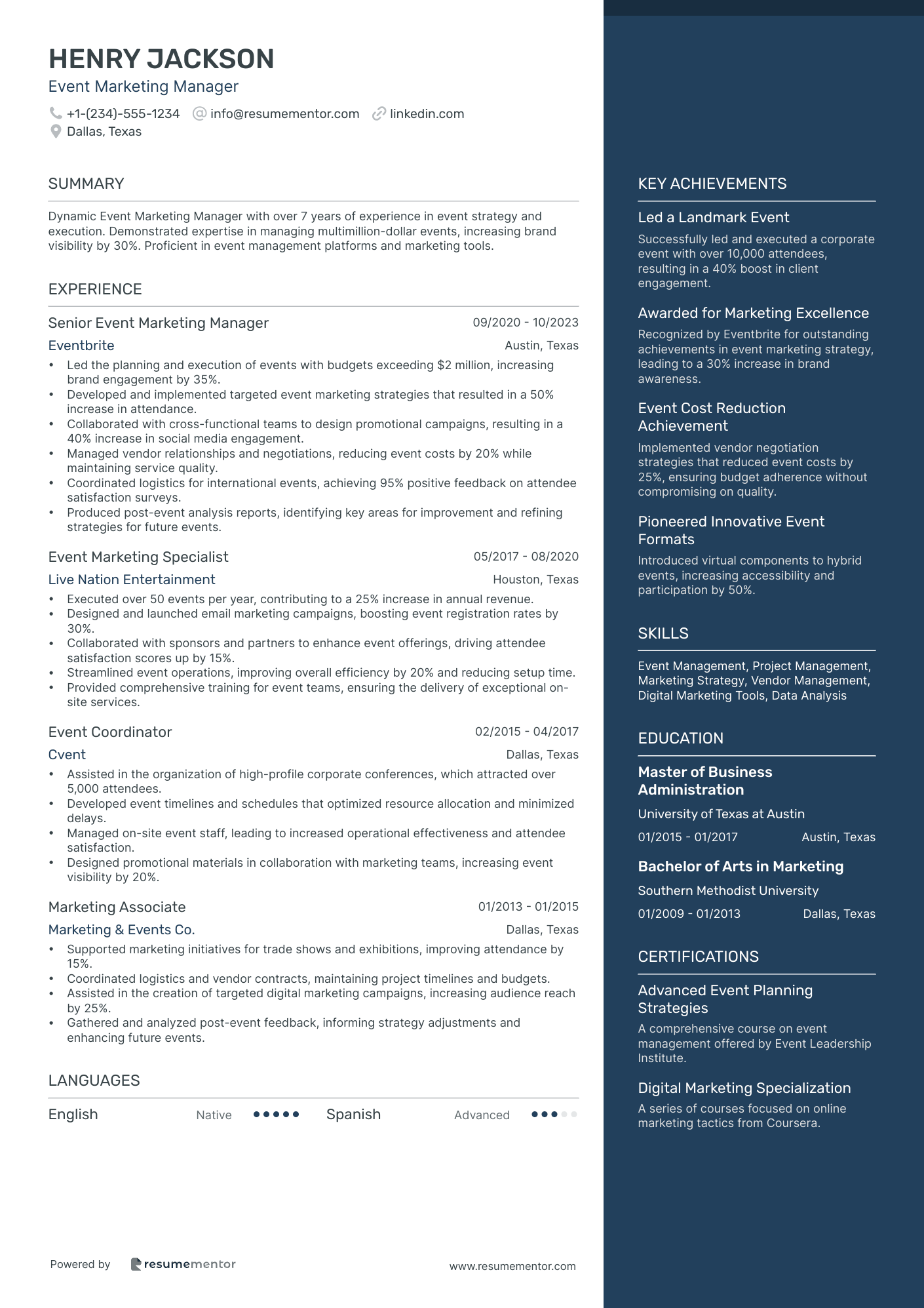 Event Marketing Manager