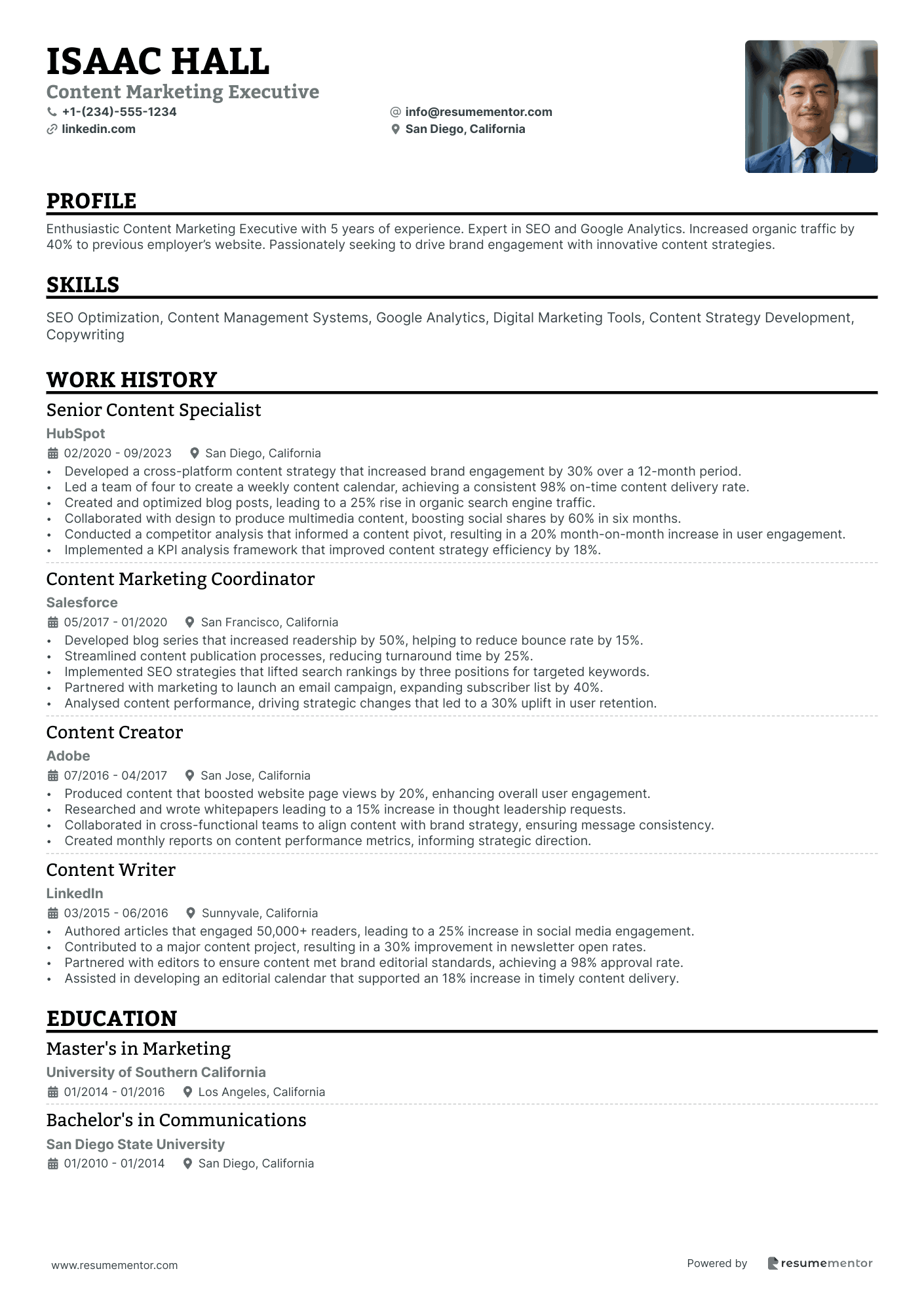 Content Marketing Executive