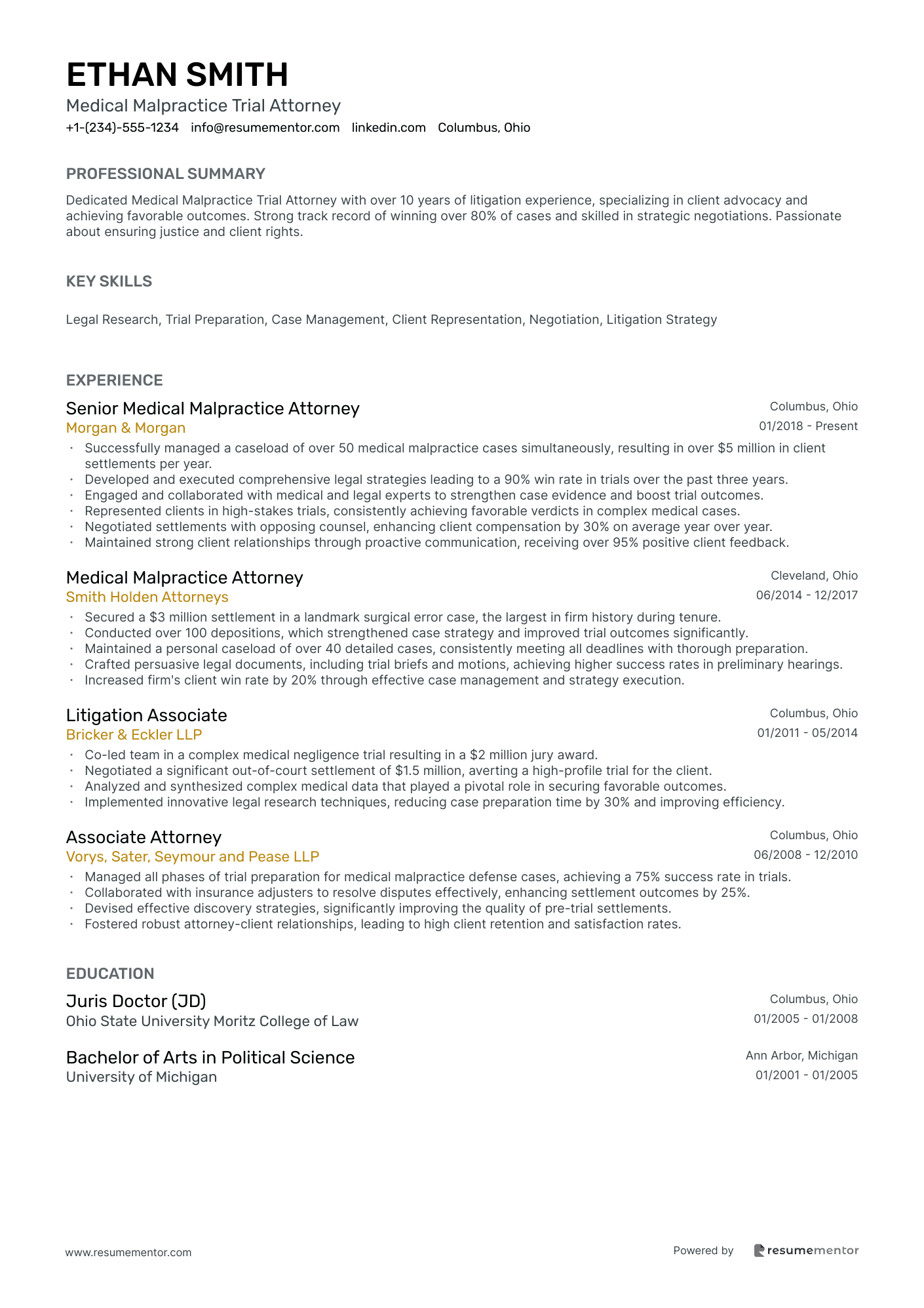 Medical Malpractice Trial Attorney