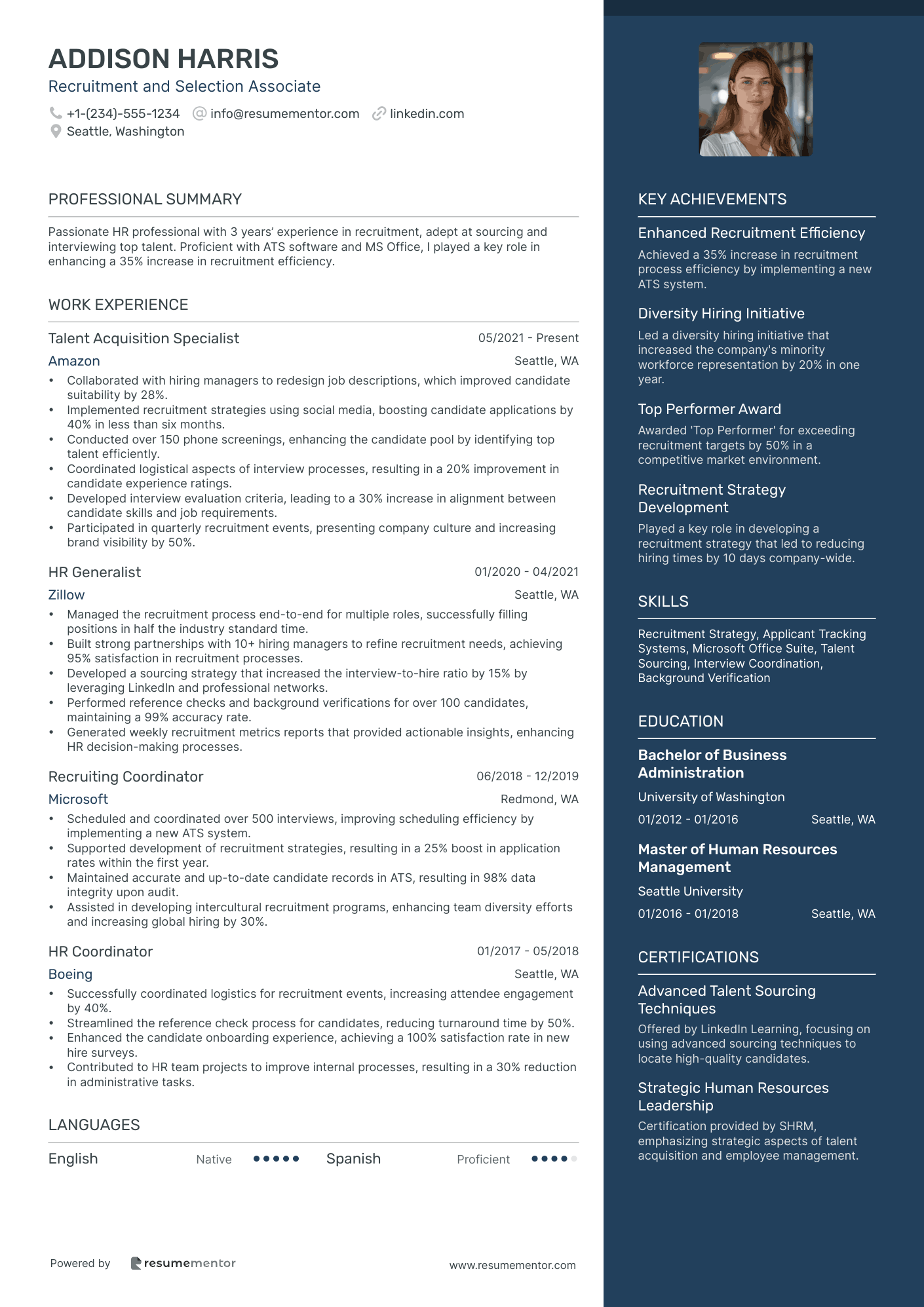 Recruitment and Selection Associate