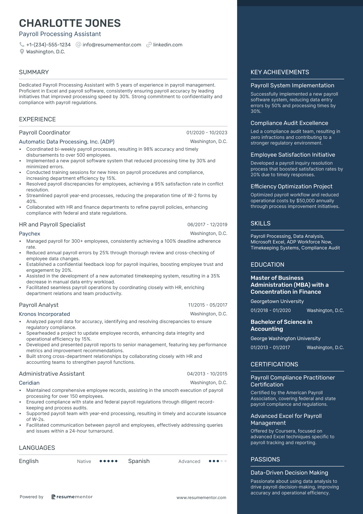 Payroll Processing Assistant