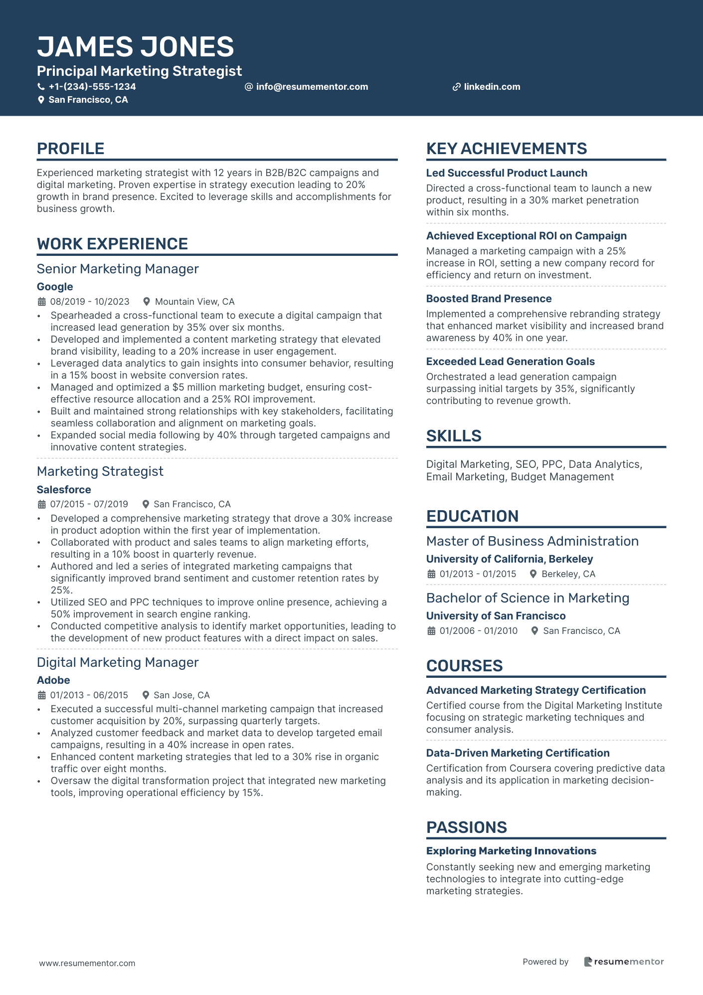 Principal Marketing Strategist