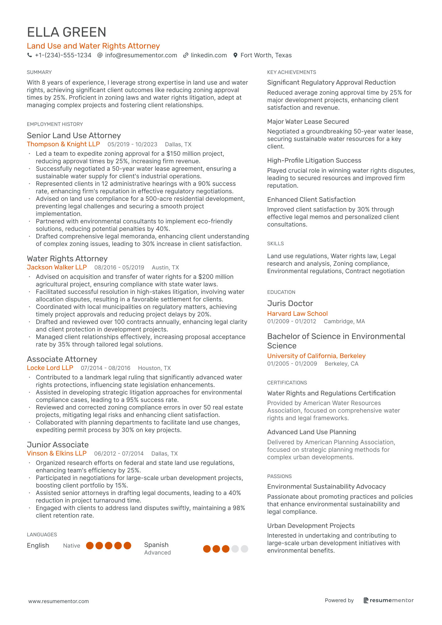 Land Use and Water Rights Attorney