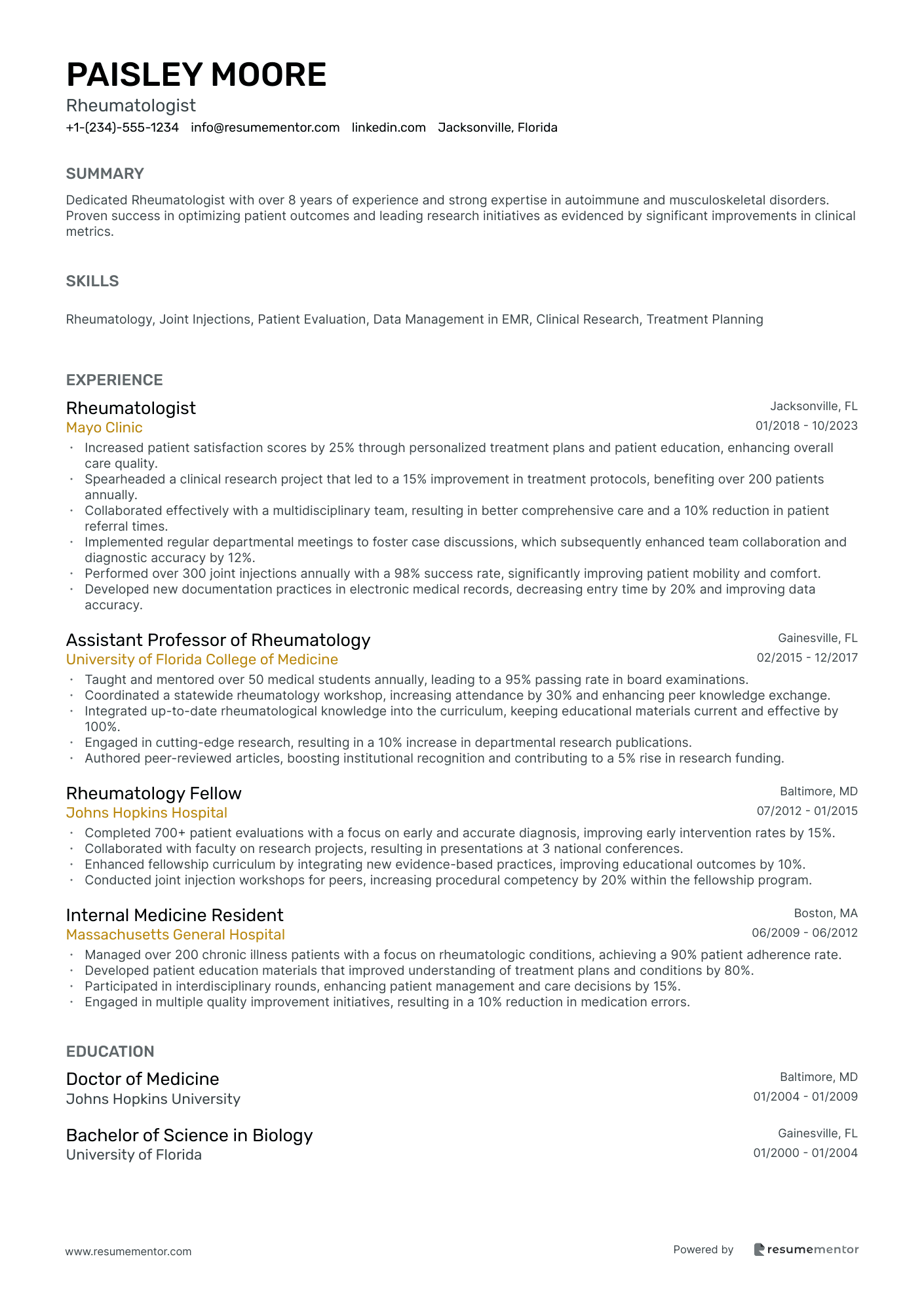 Rheumatologist