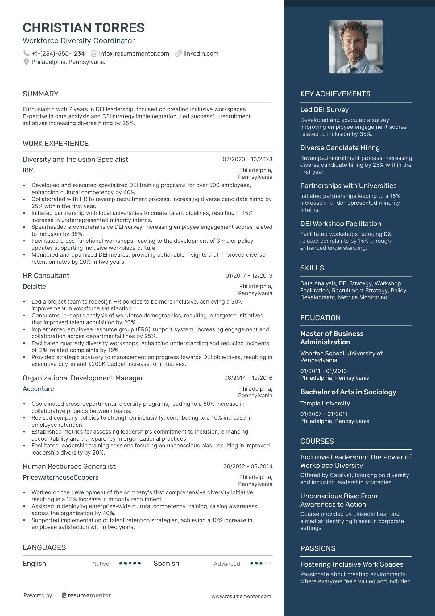Workforce Diversity Coordinator