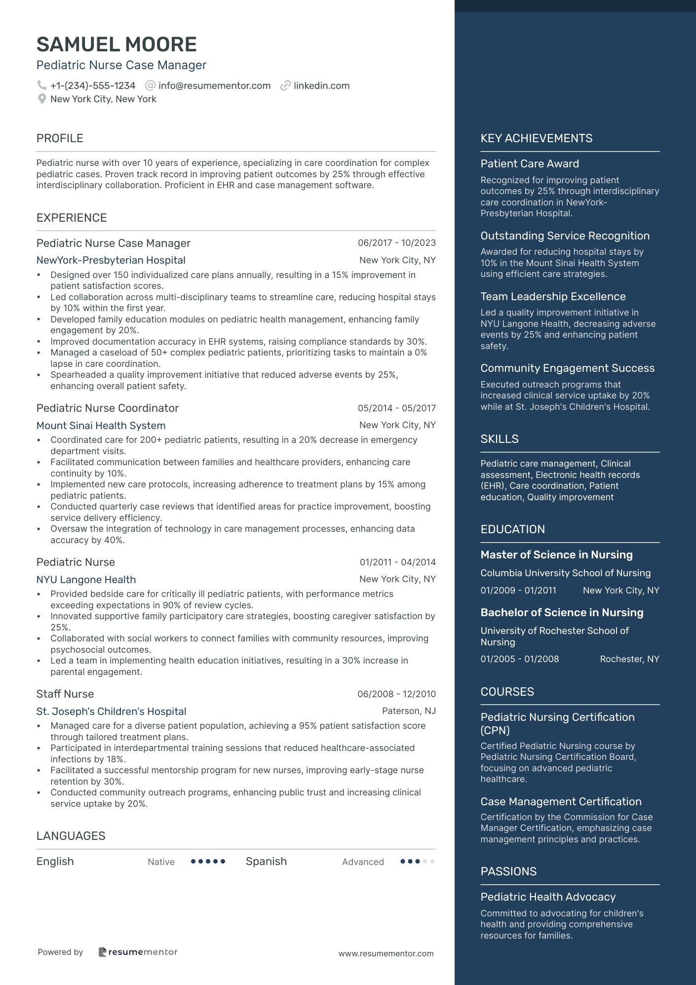 Pediatric Nurse Case Manager