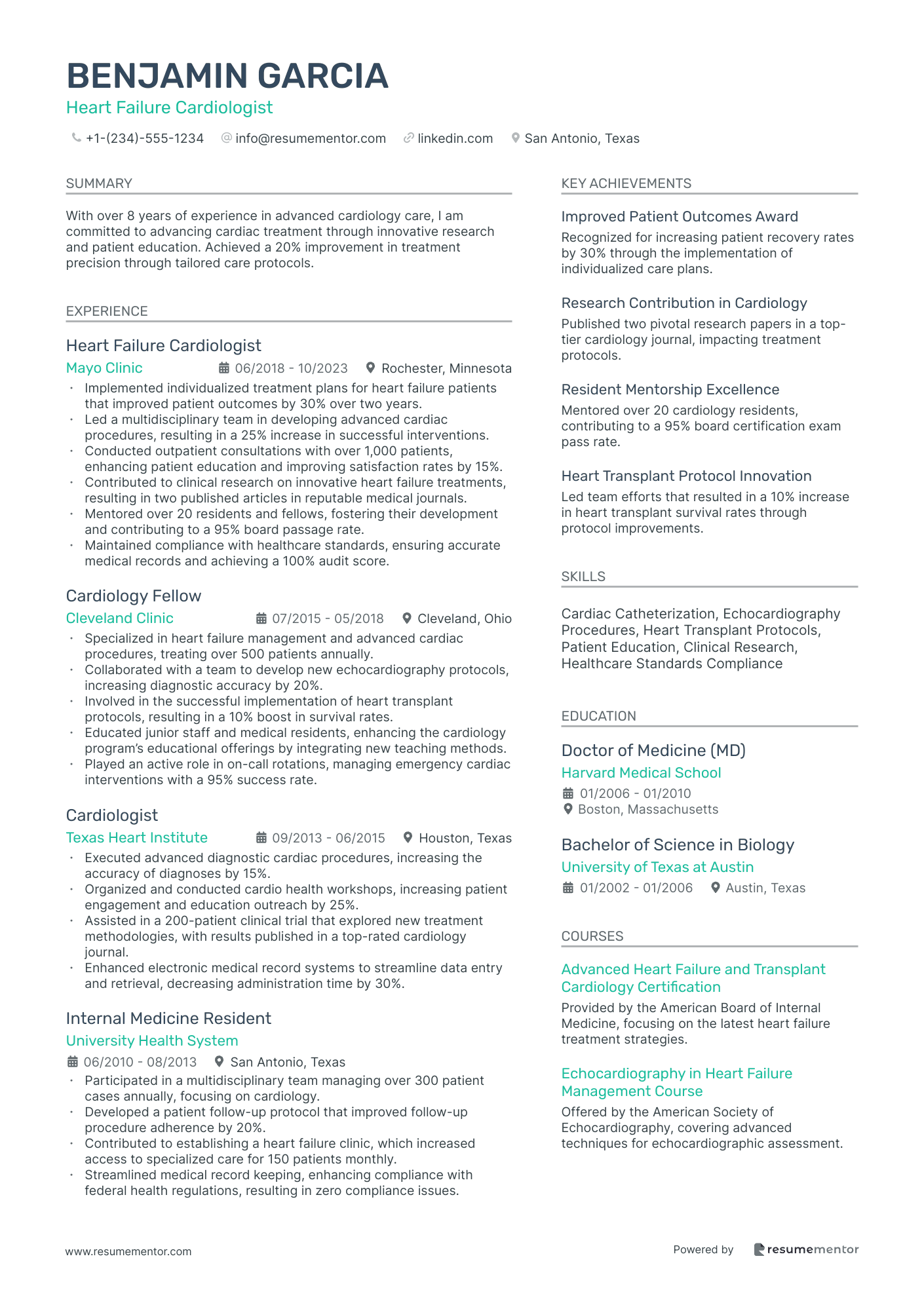 Heart Failure Cardiologist