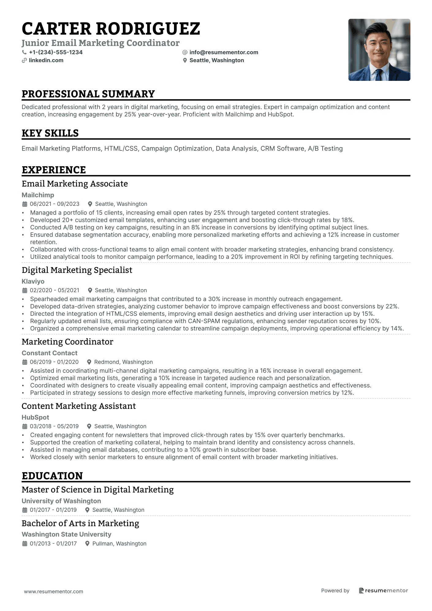 Junior Email Marketing Coordinator