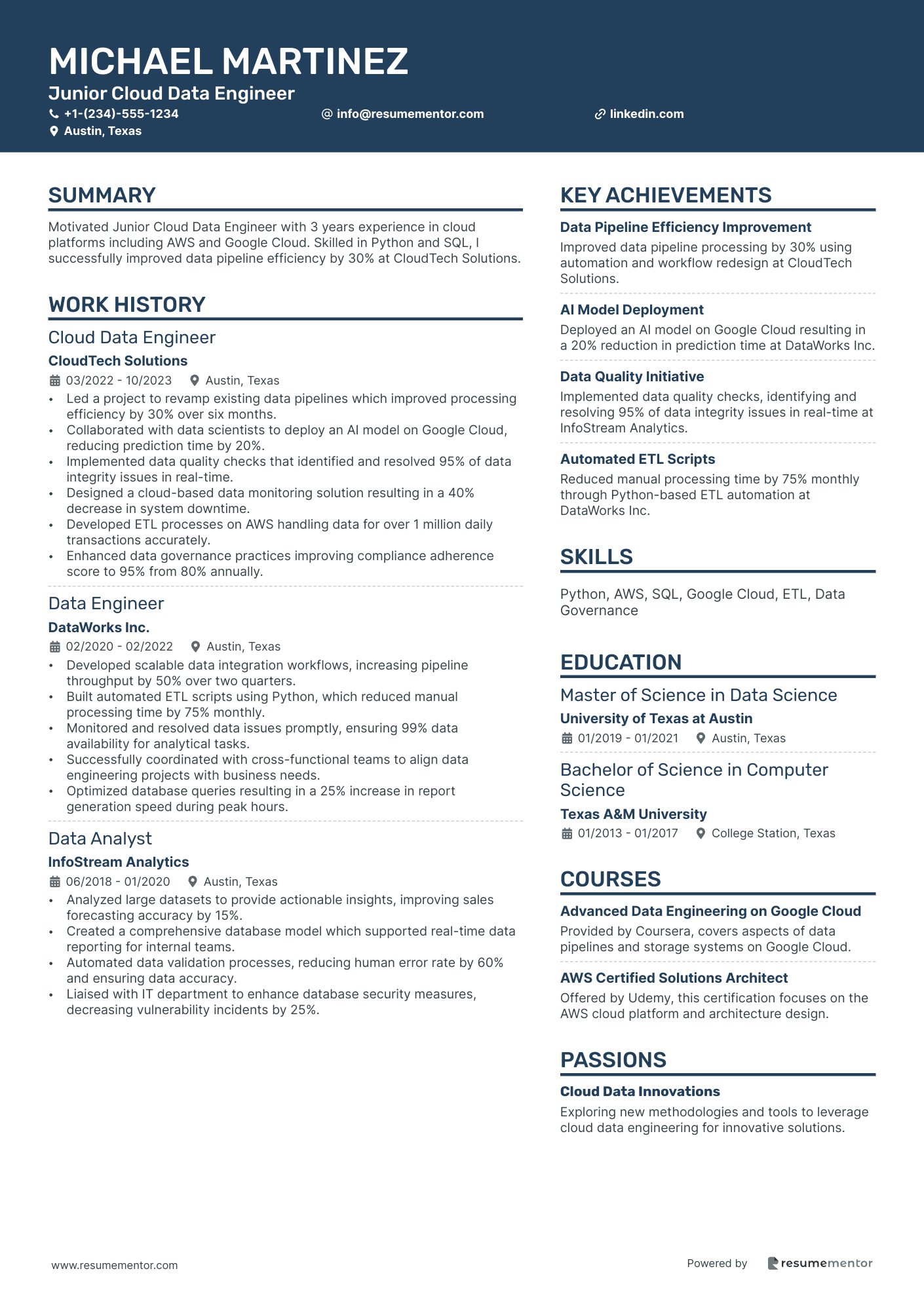 Junior Cloud Data Engineer