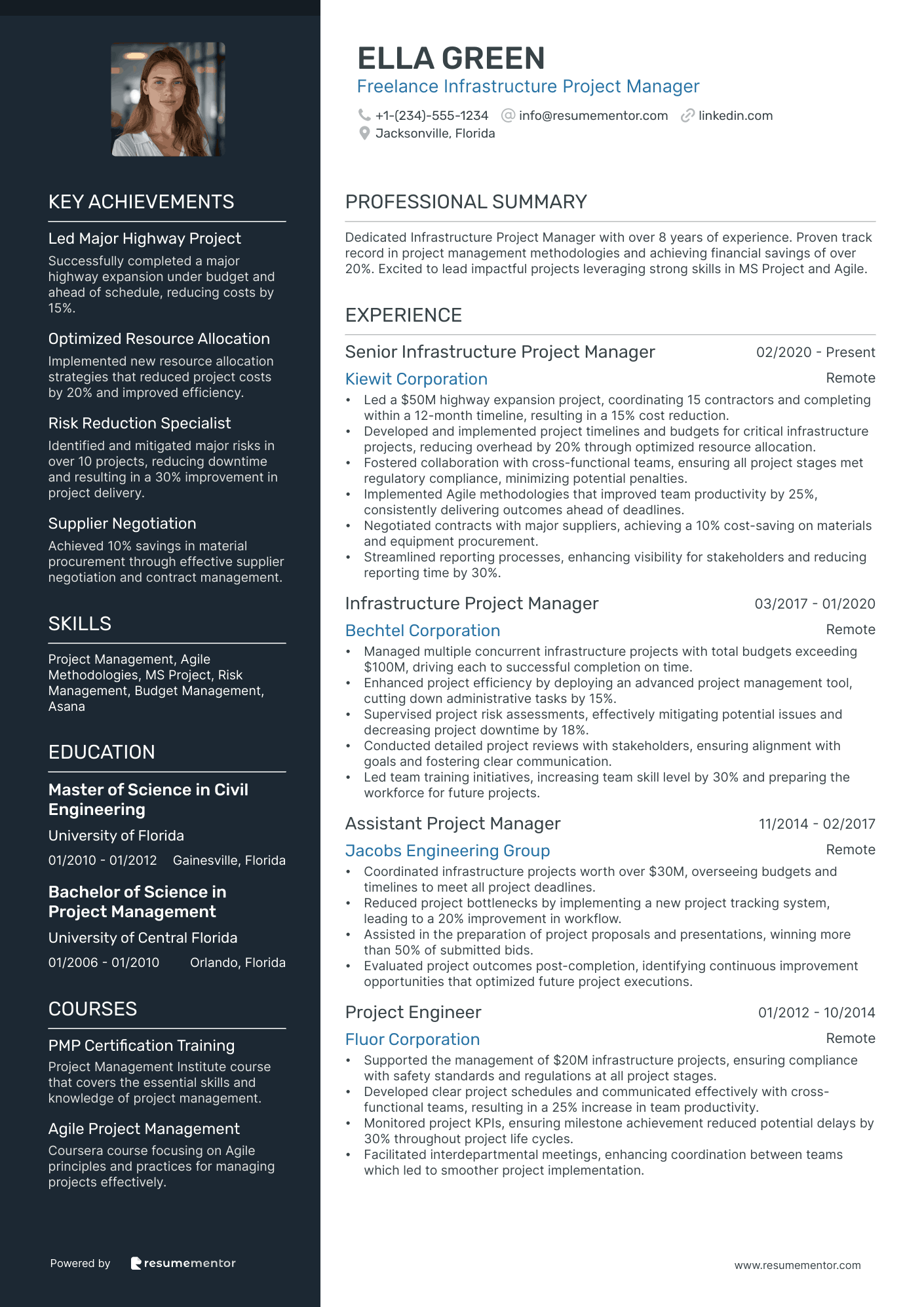 Freelance Infrastructure Project Manager