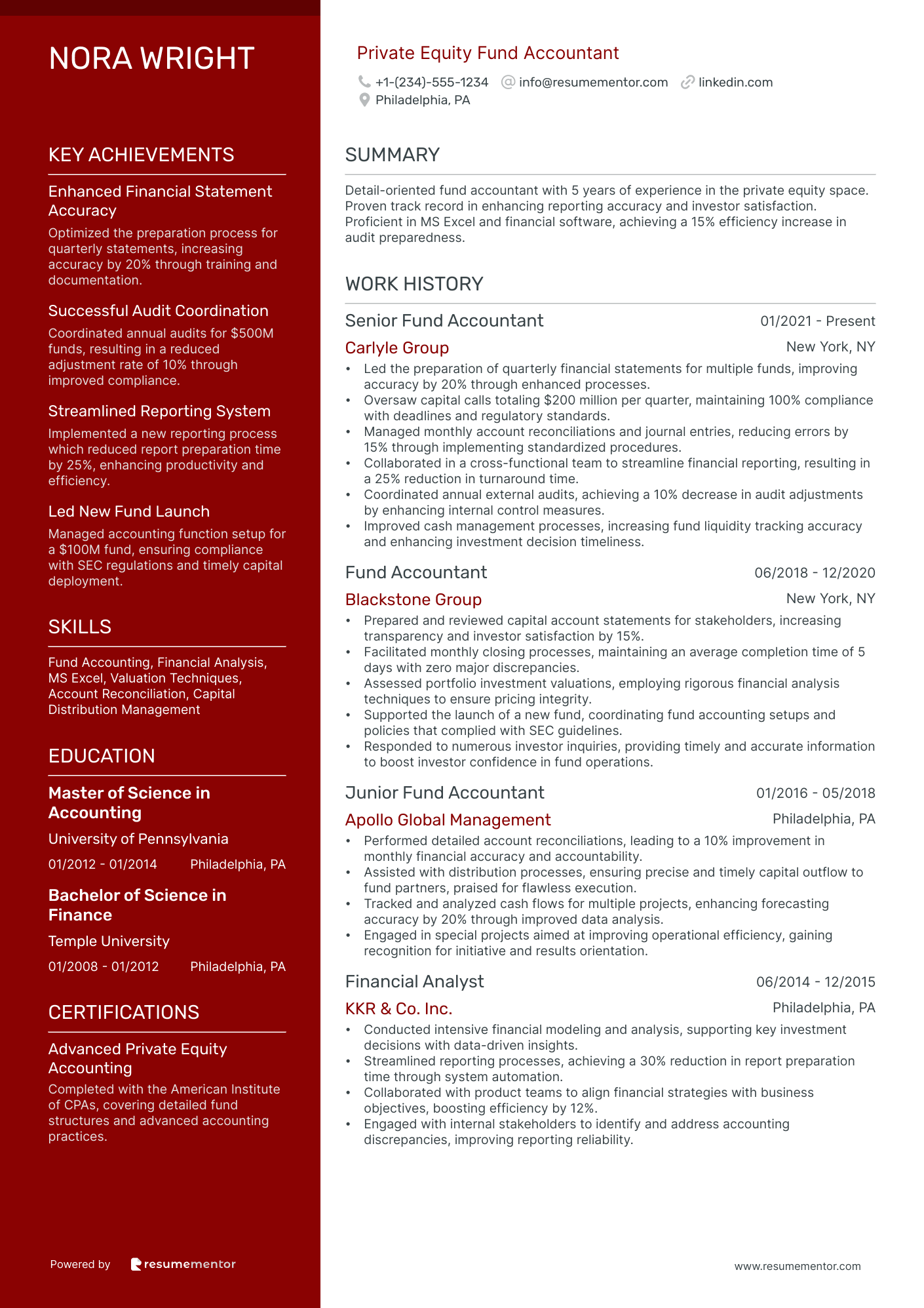 Private Equity Fund Accountant