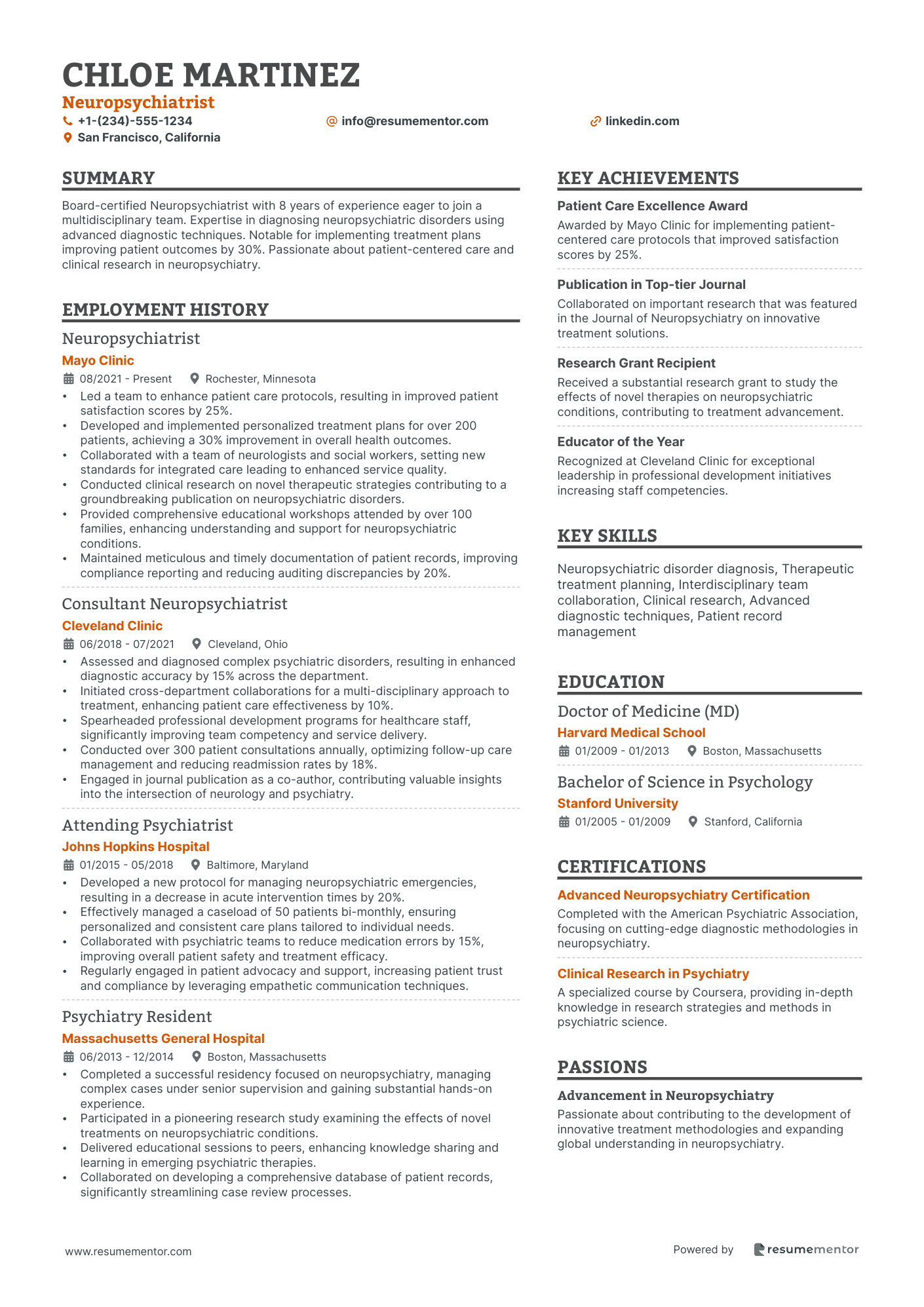 Neuropsychiatrist