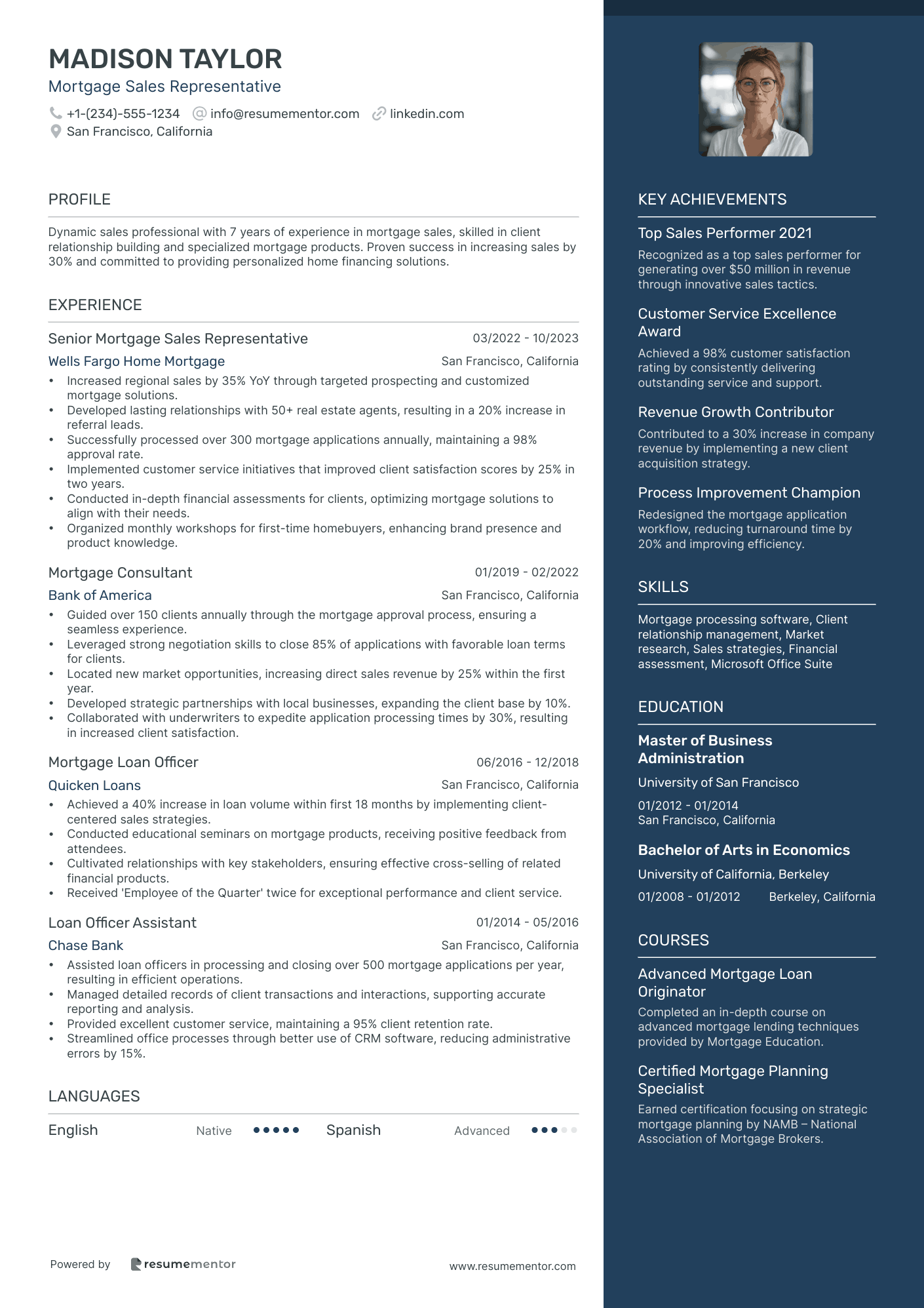 Mortgage Sales Representative