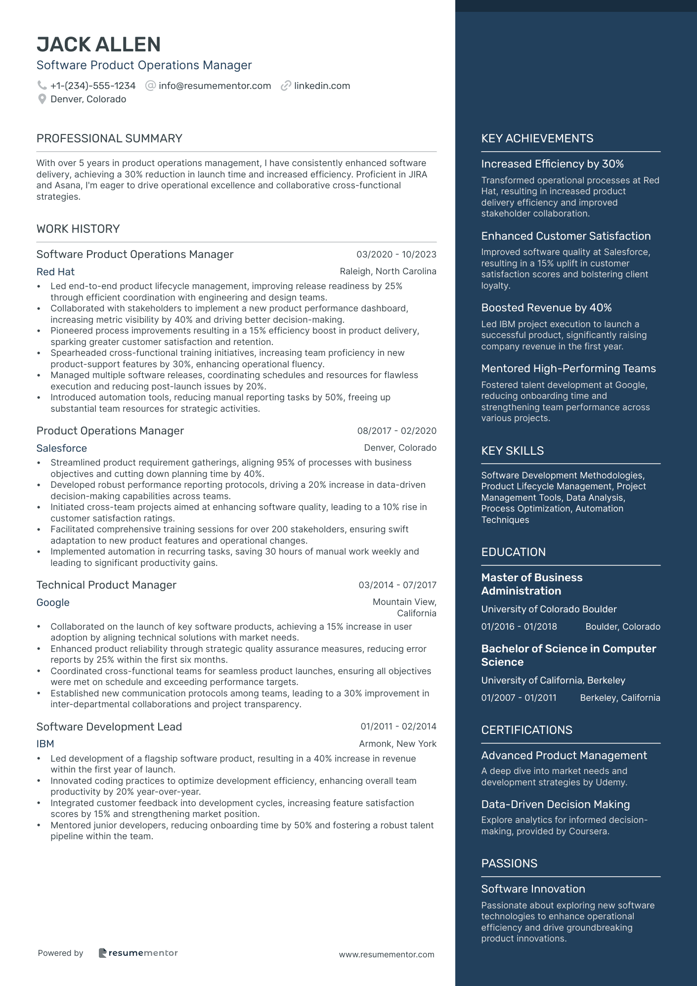 Software Product Operations Manager