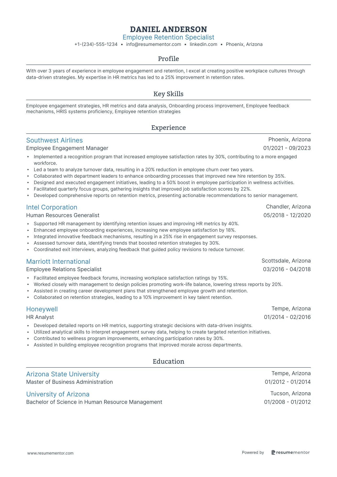 Employee Retention Specialist
