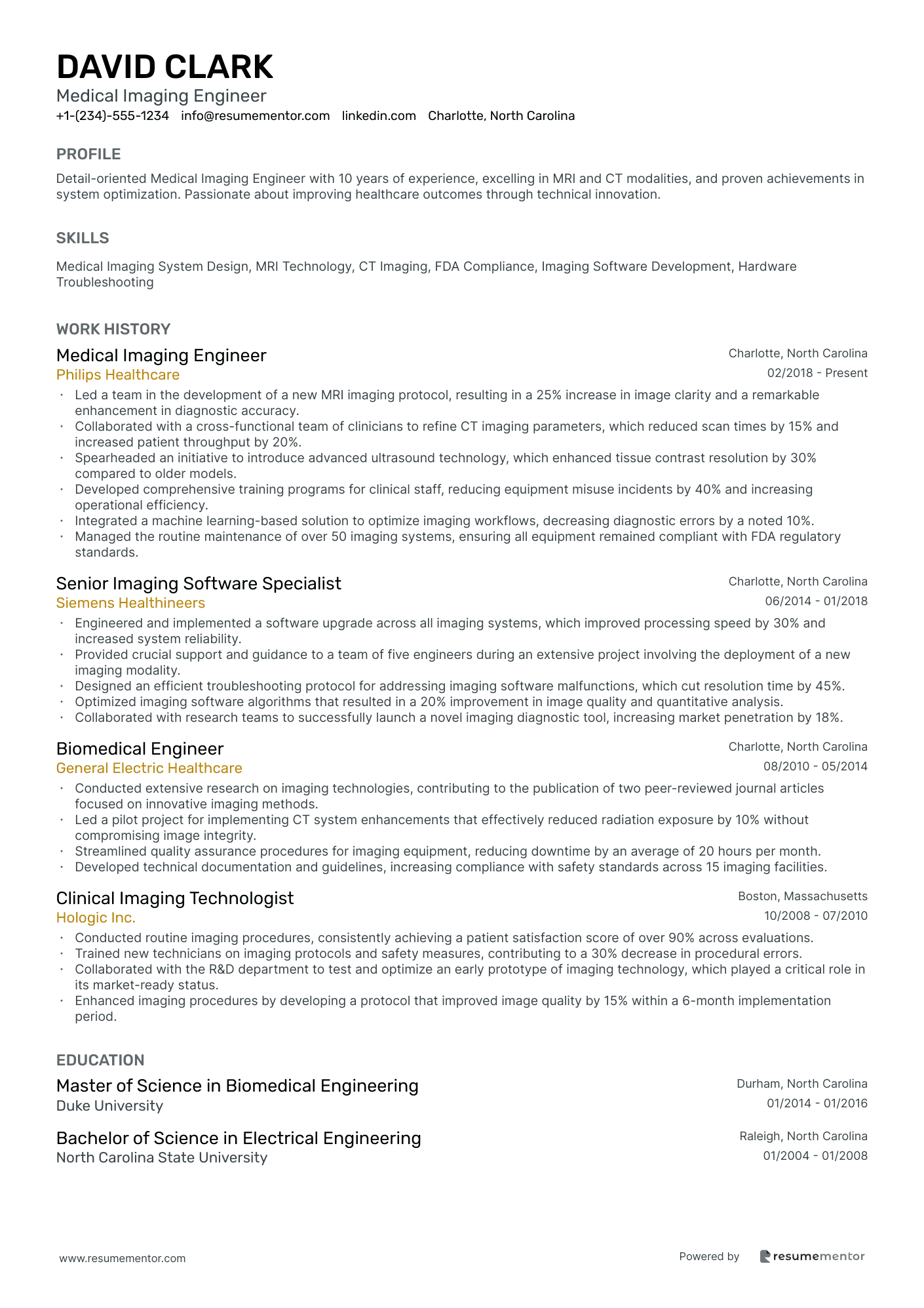 Medical Imaging Engineer