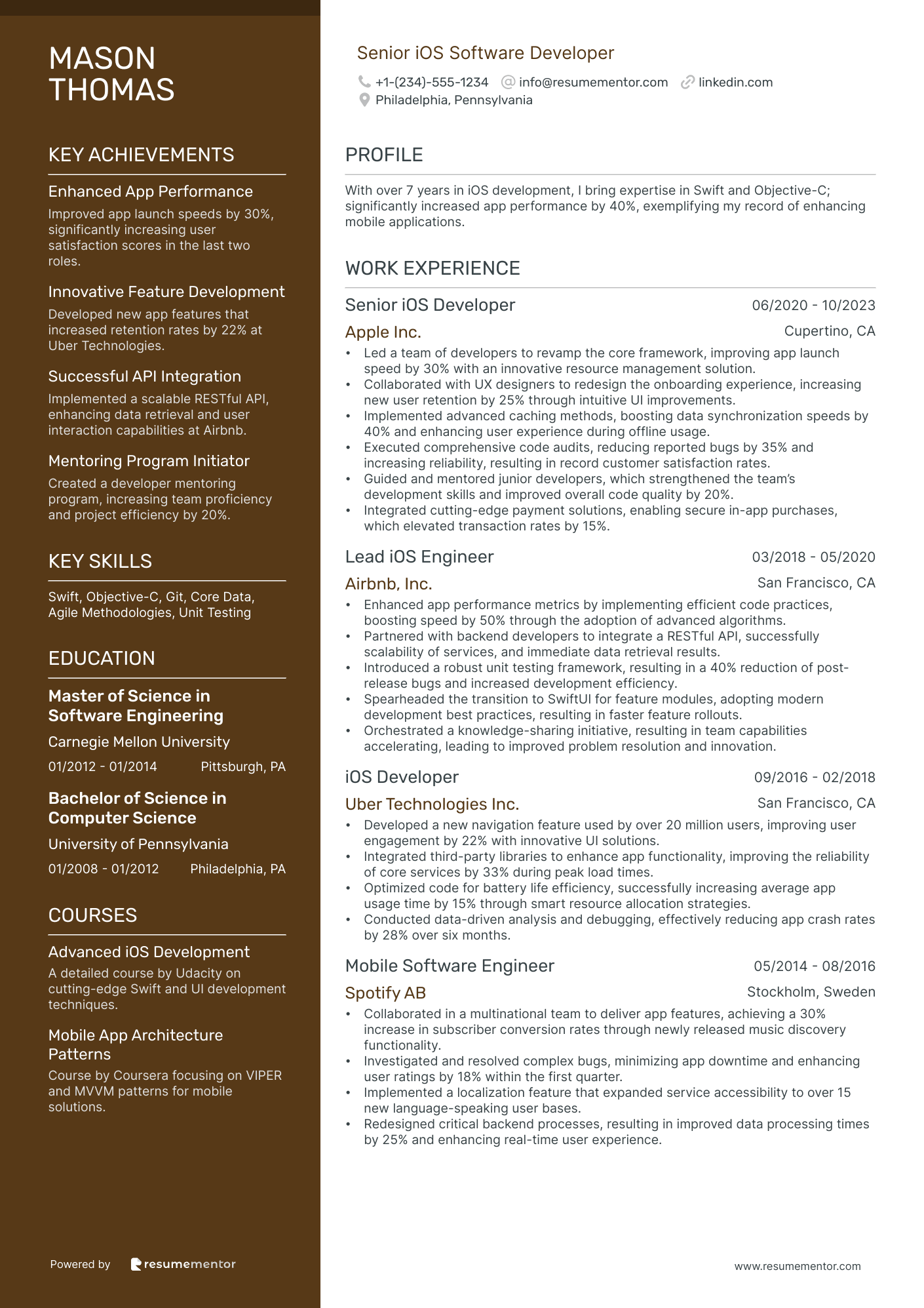 Senior iOS Software Developer