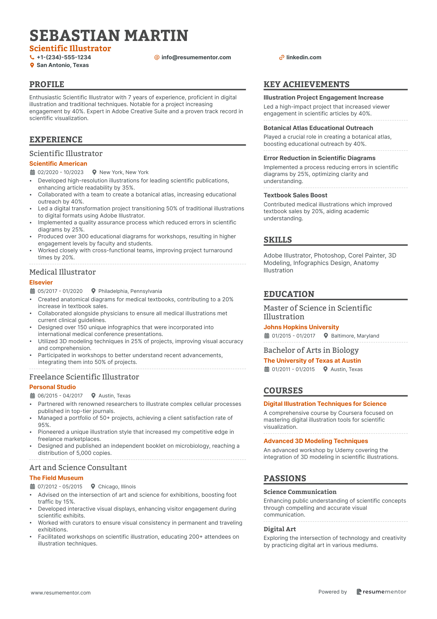 Scientific Illustrator