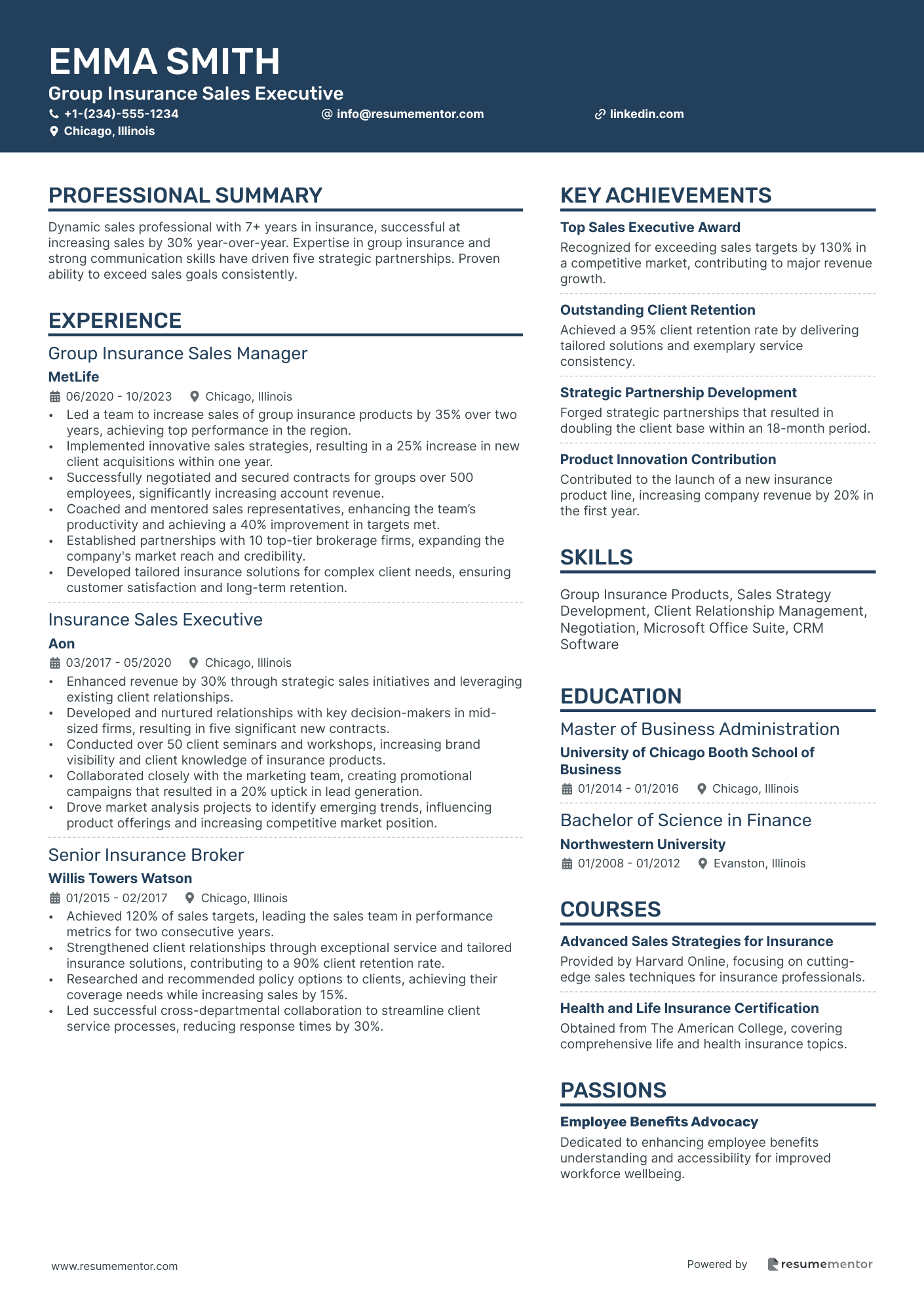 Group Insurance Sales Executive