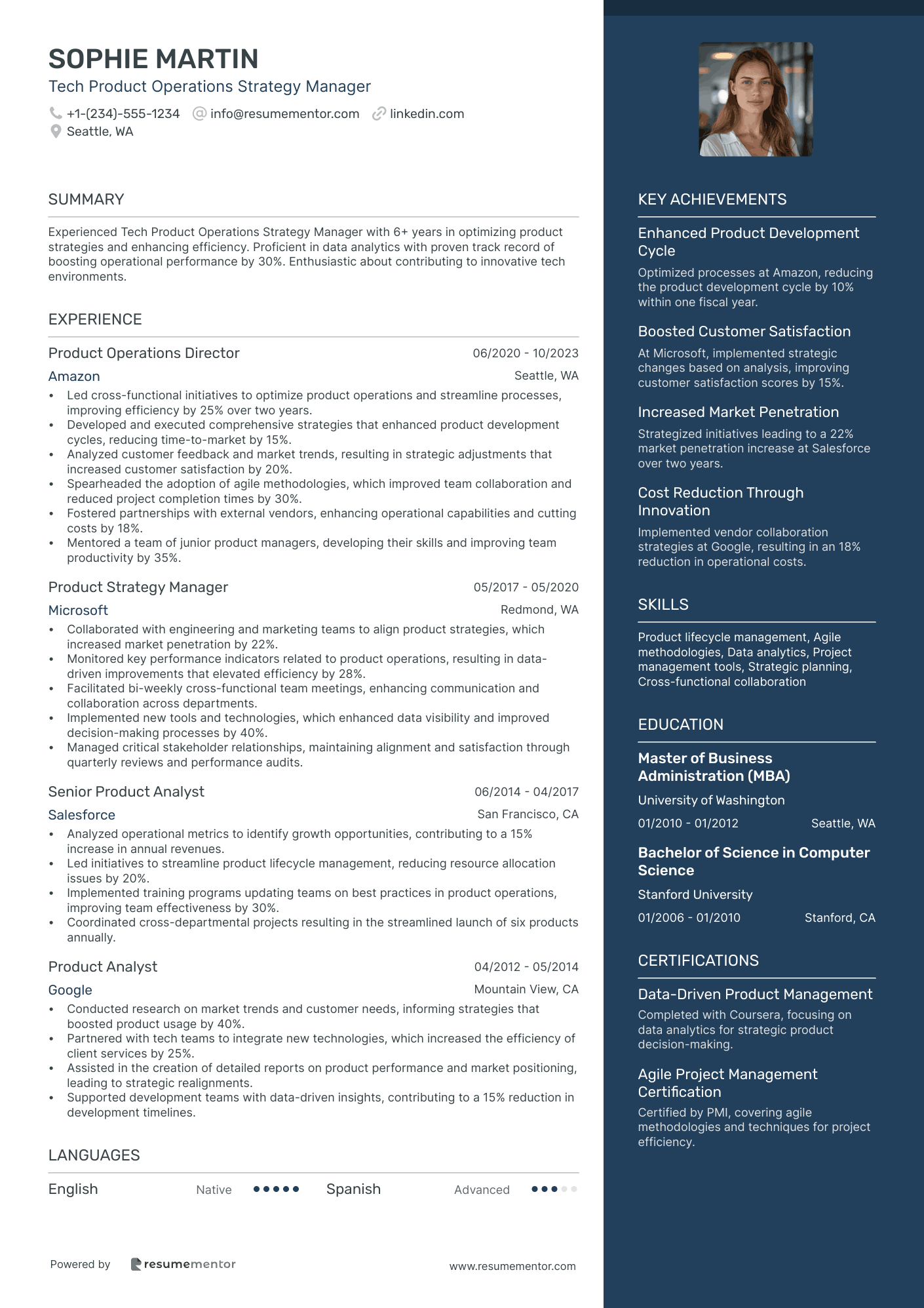 Tech Product Operations Strategy Manager