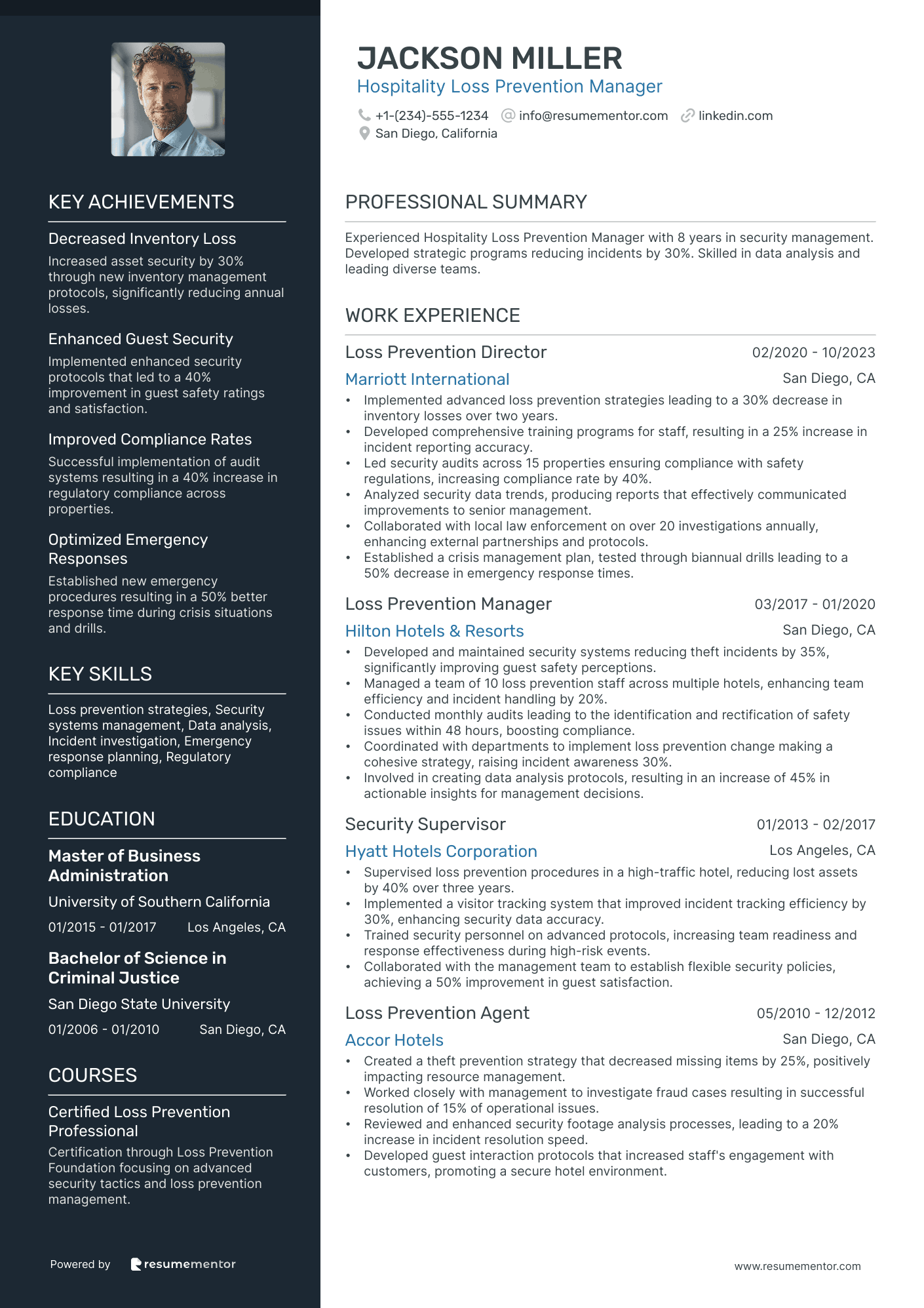 Hospitality Loss Prevention Manager