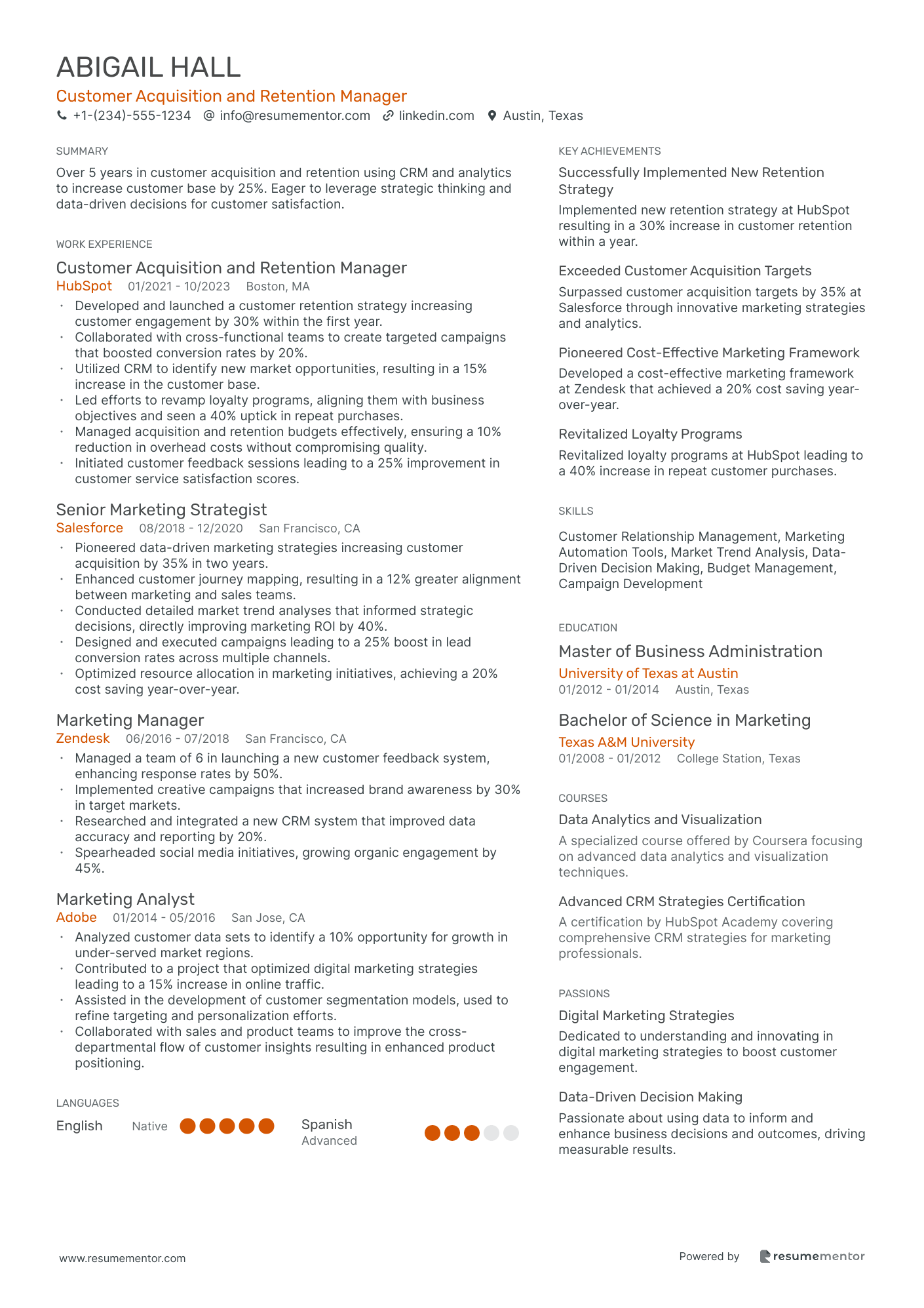 Customer Acquisition and Retention Manager