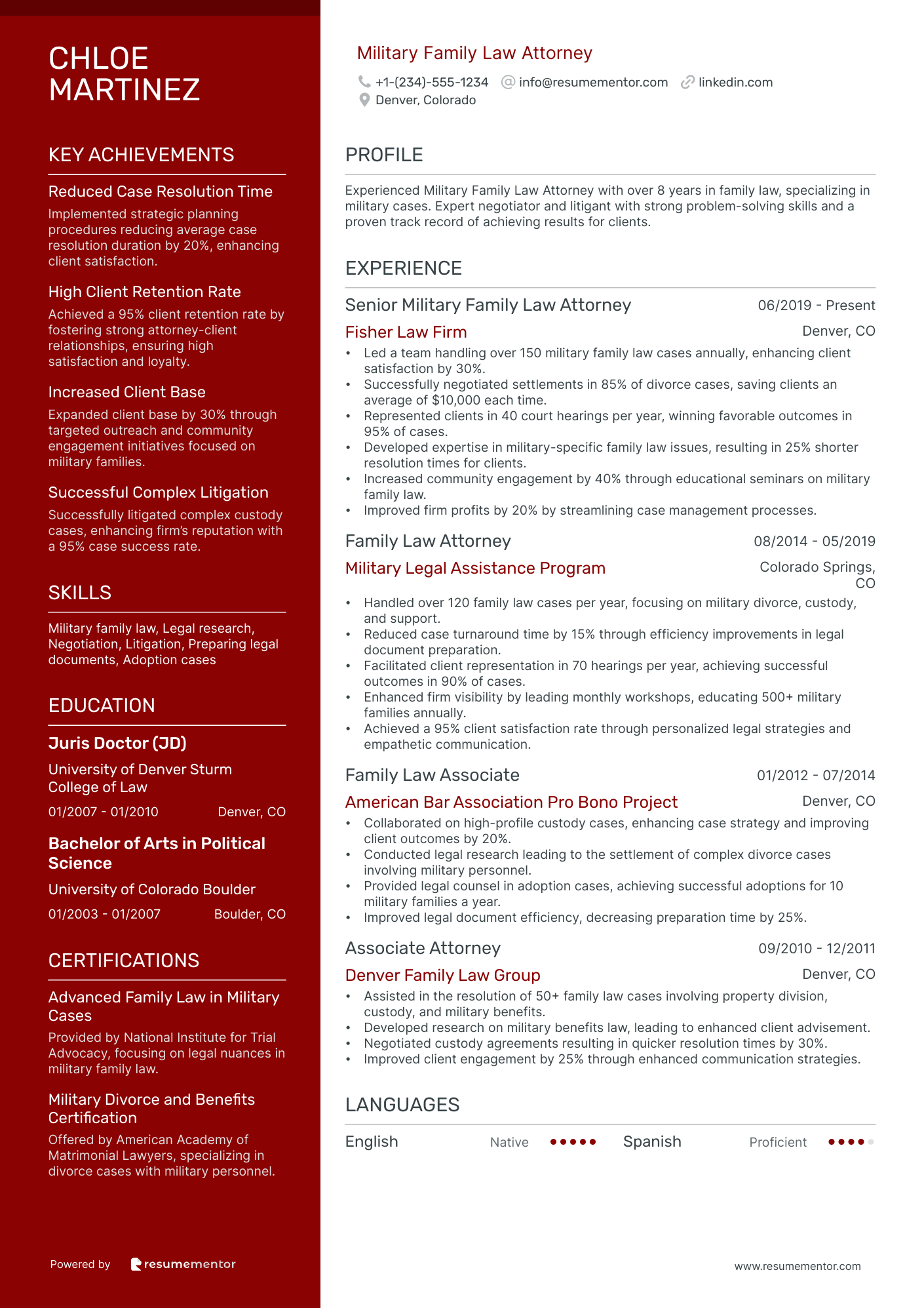 Military Family Law Attorney