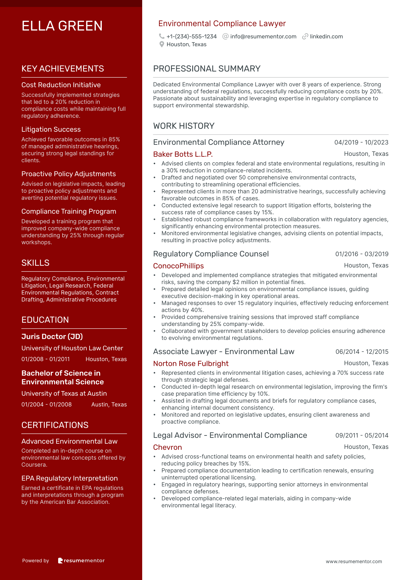 Environmental Compliance Lawyer