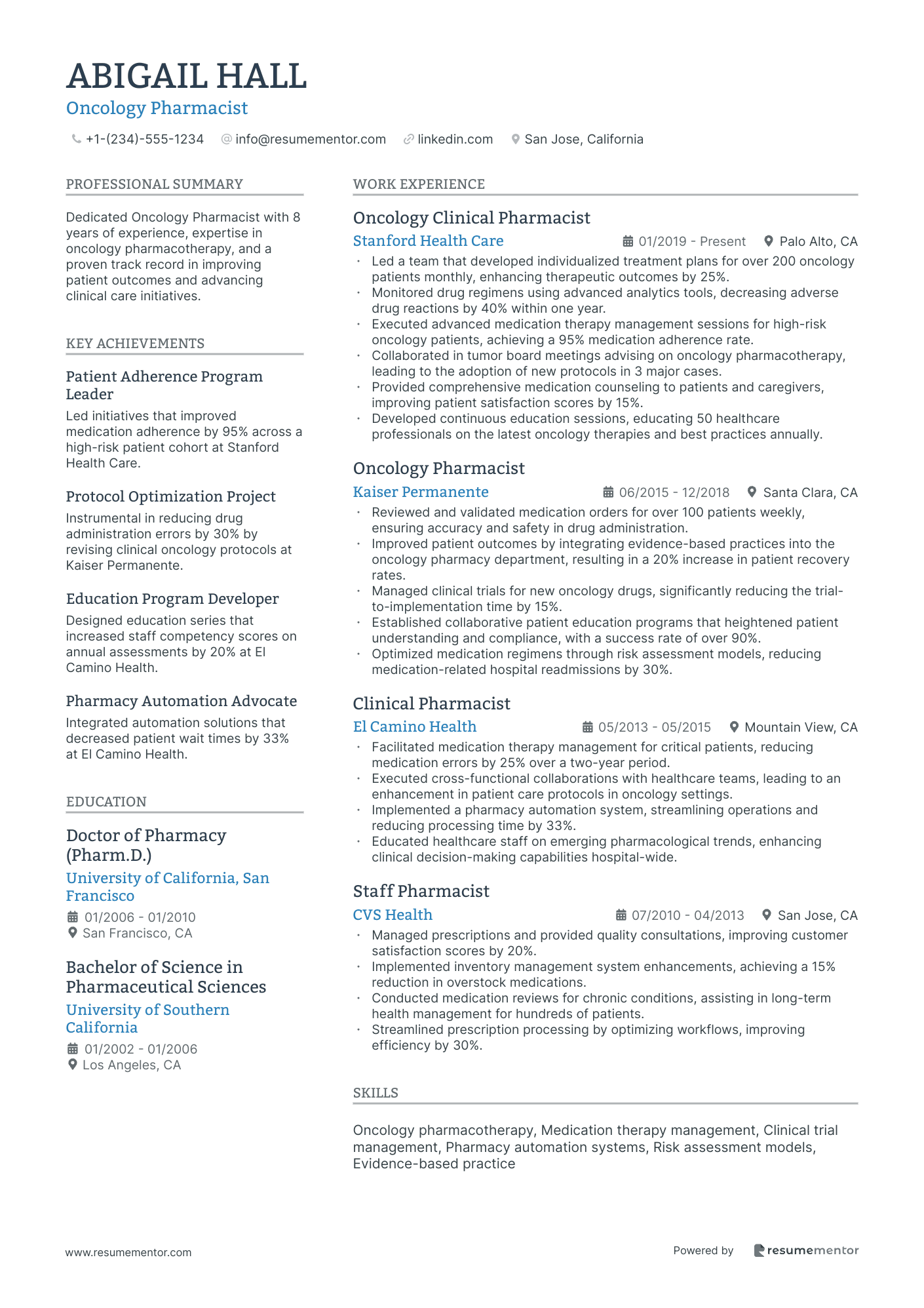 Oncology Pharmacist