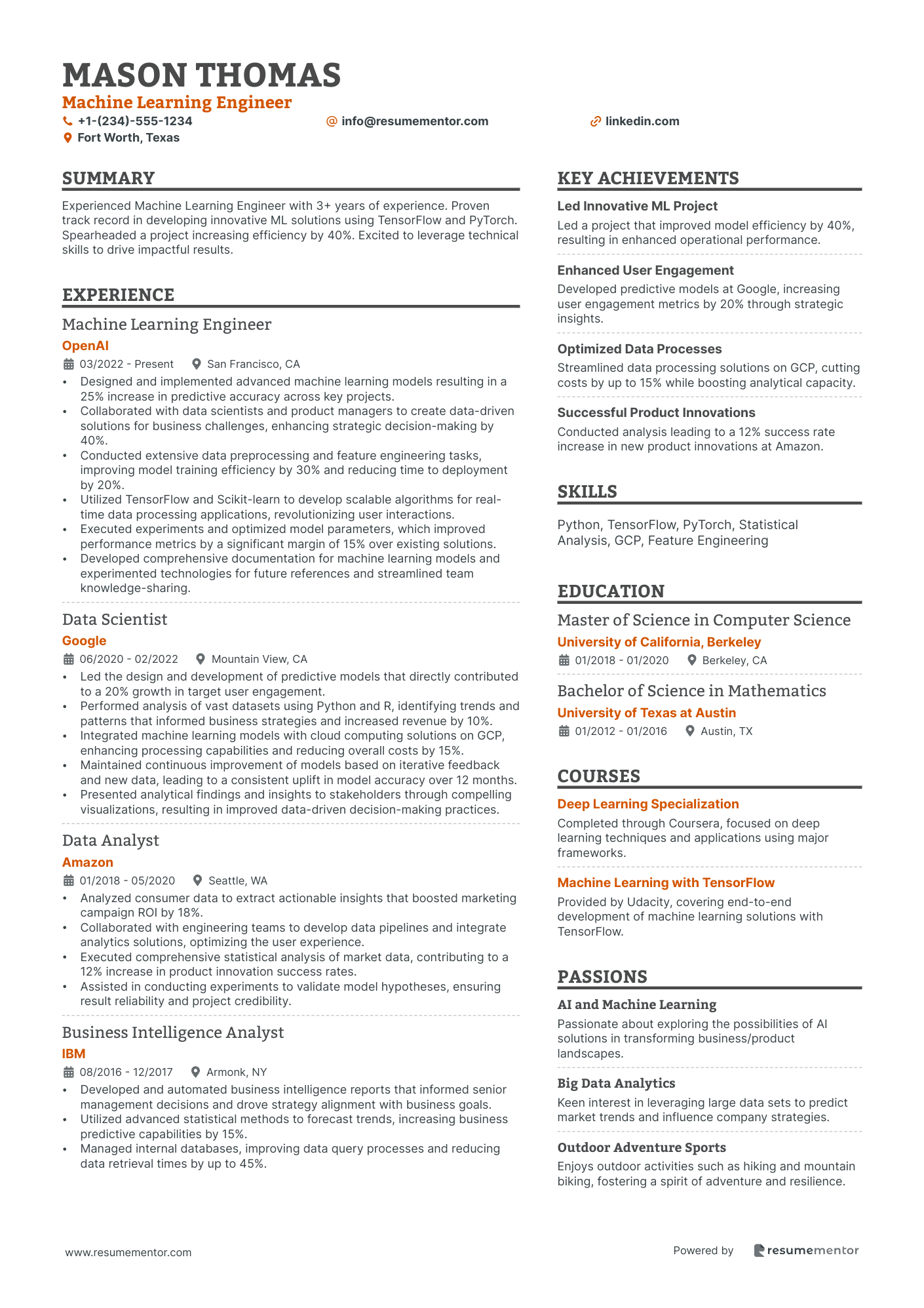 Machine Learning Engineer